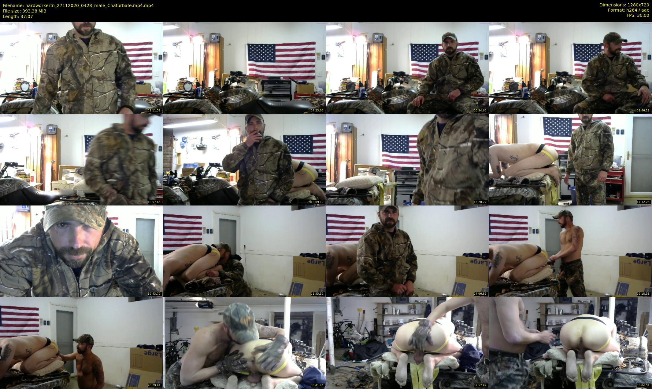 hardworkertn — 38 minute Chaturbate male cam show recording, 720p, Nov 27, 2020