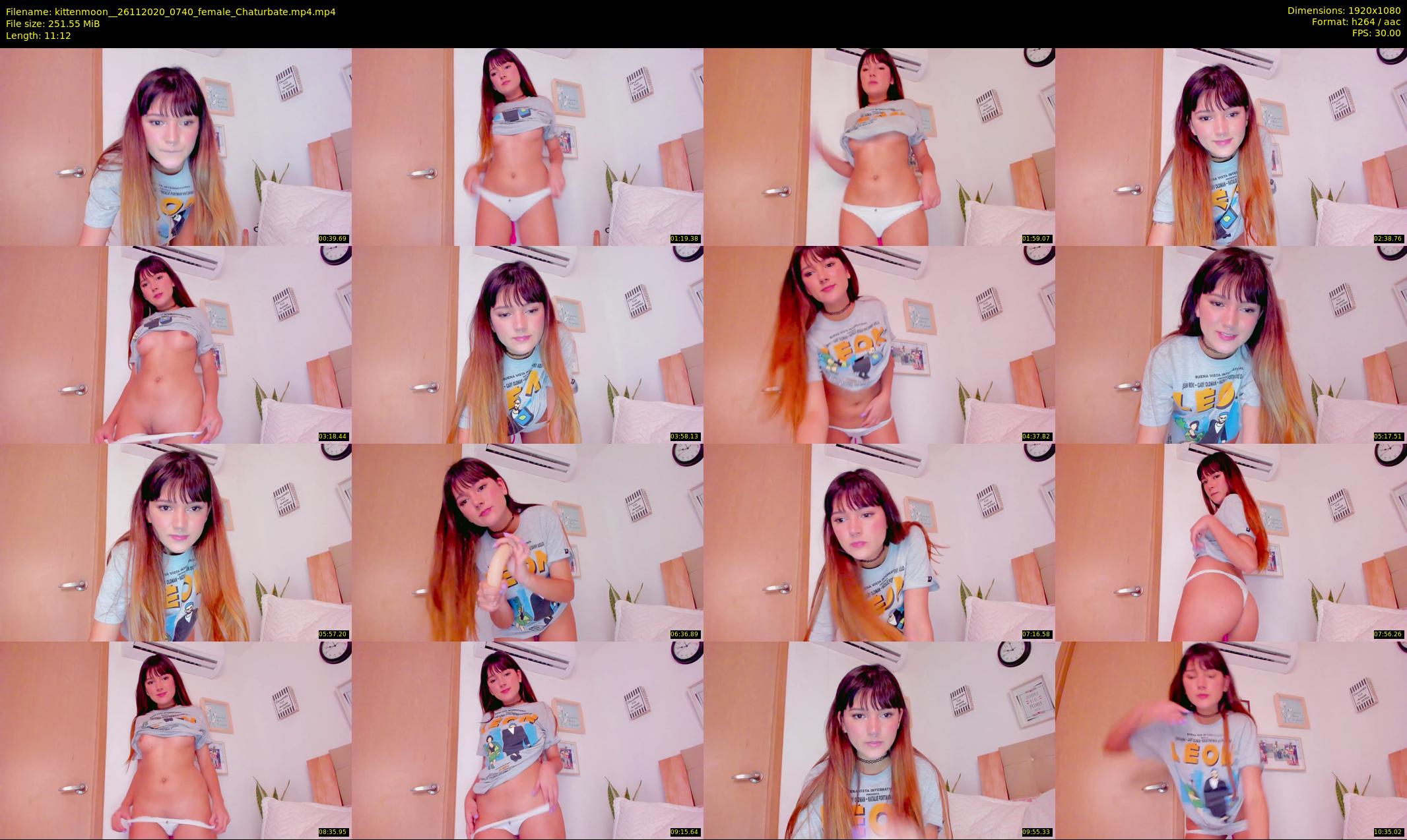 kittenmoon_ — 12 minute Chaturbate female cam show recording, 1080p, Nov 26, 2020