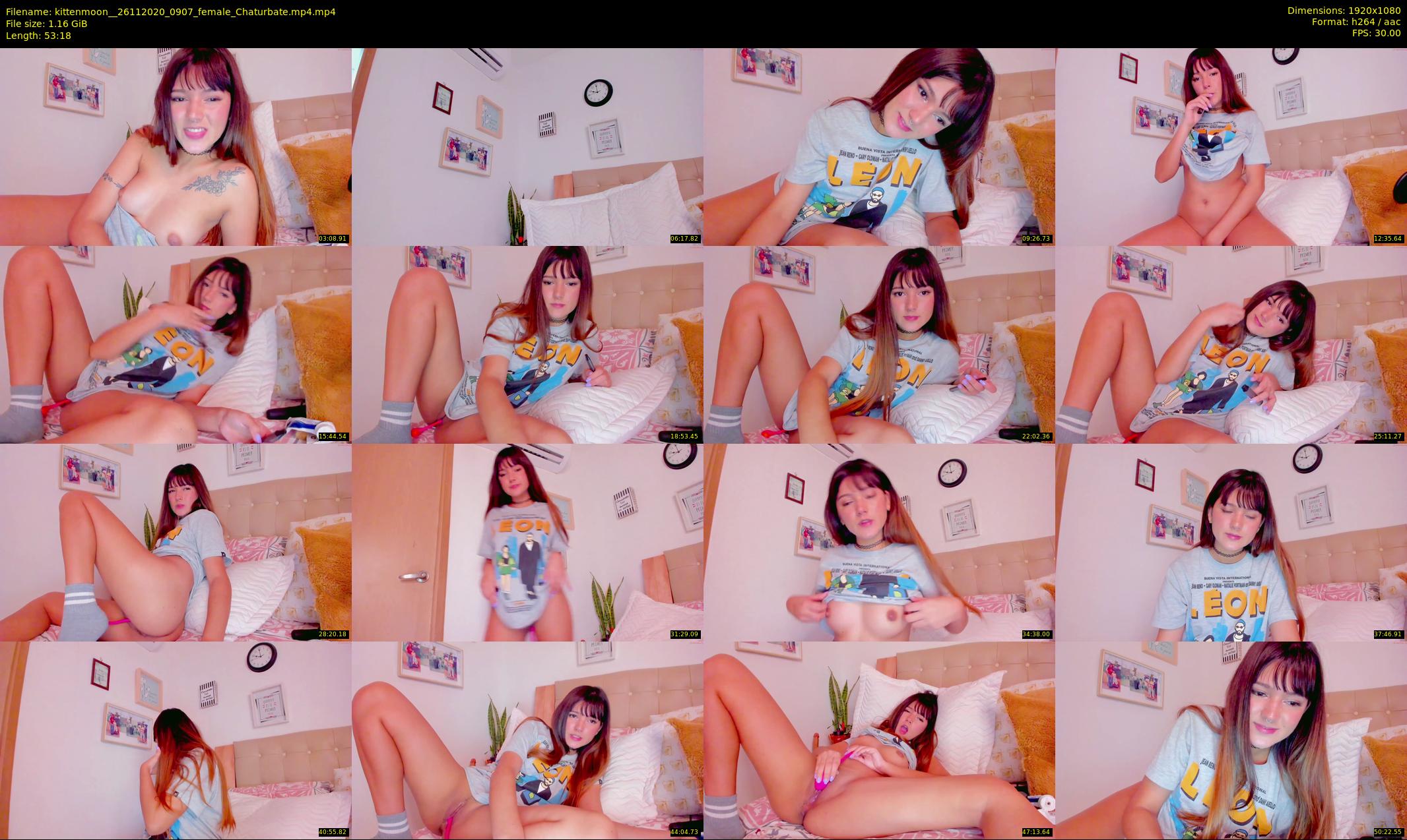 kittenmoon_ — 54 minute Chaturbate female cam show recording, 1080p, Nov 26, 2020