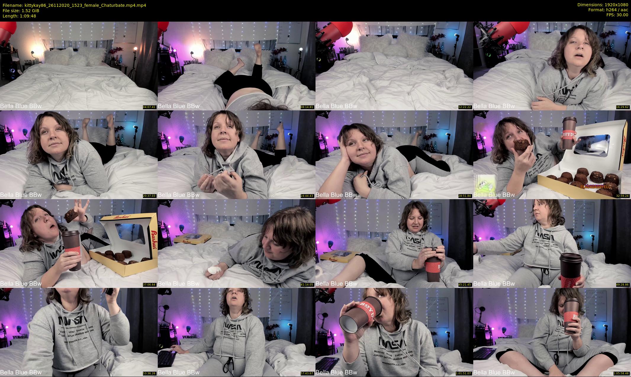 kittykay86 — 70 minute Chaturbate female cam show recording, 1080p, Nov 26, 2020