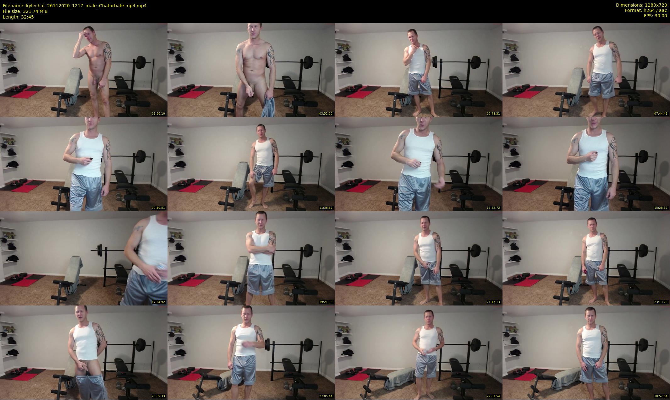 kylechat — 33 minute Chaturbate male cam show recording, 720p, Nov 26, 2020