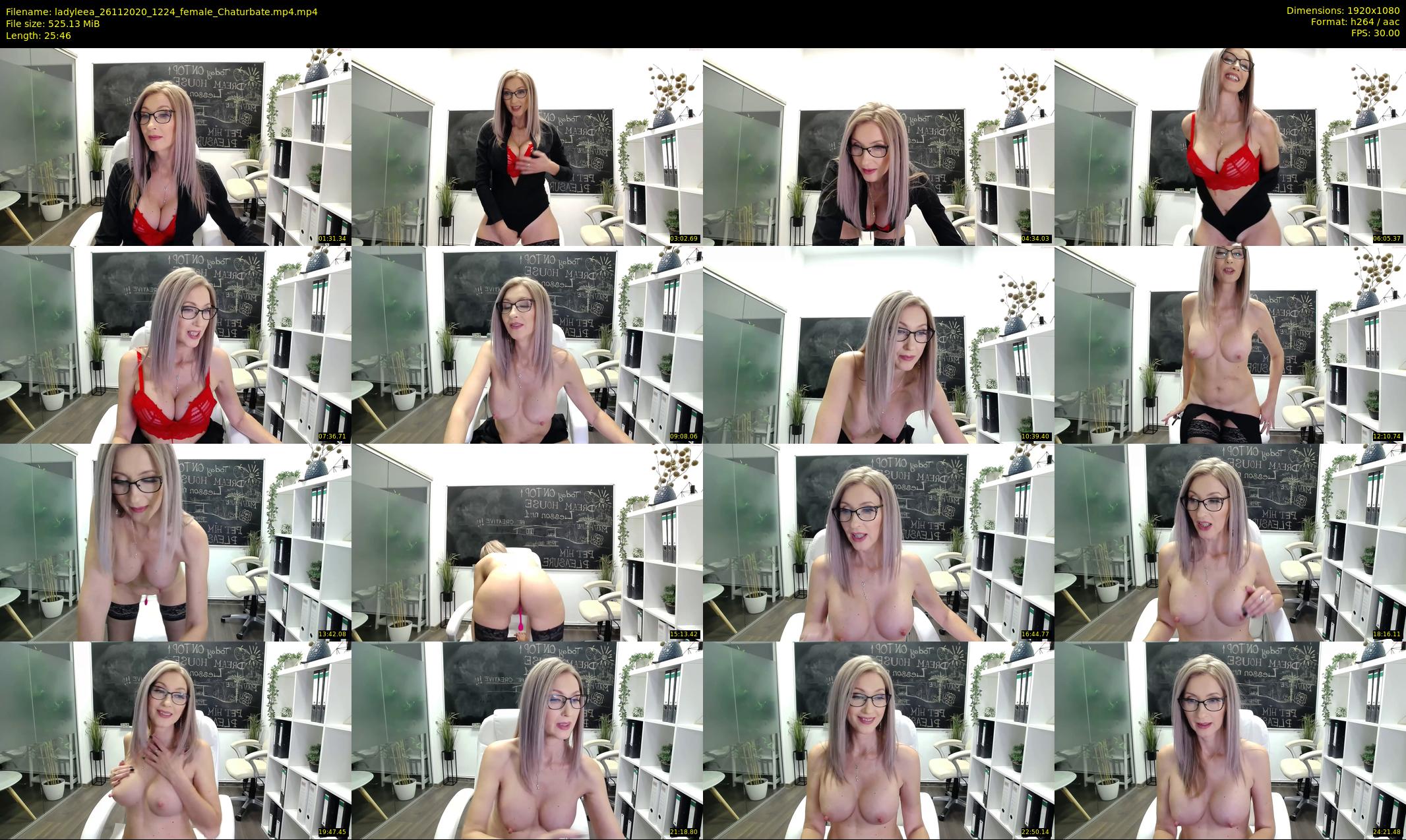 ladyleea — 26 minute Chaturbate female cam show recording, 1080p, Nov 26, 2020