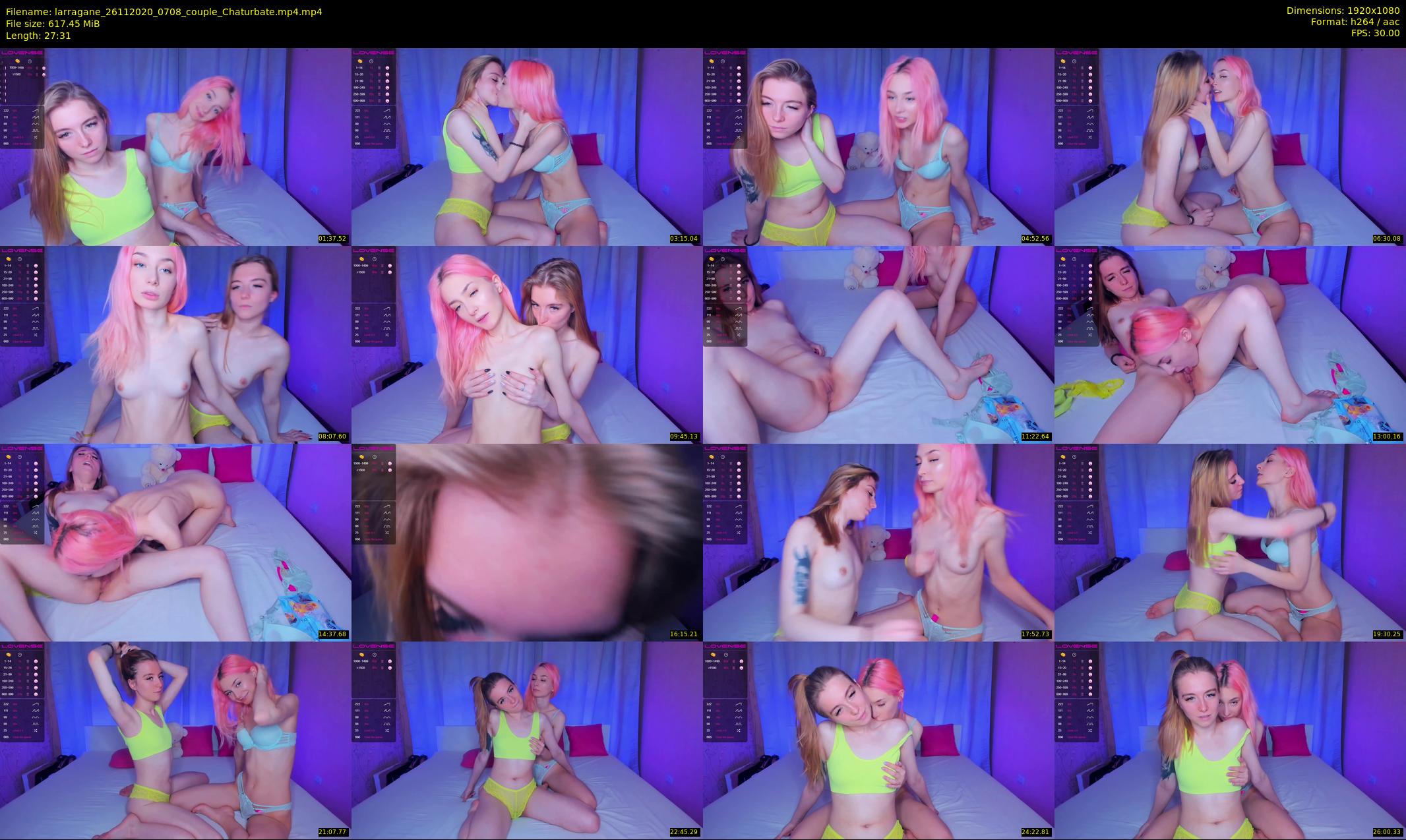larragane — 28 minute Chaturbate couple cam show recording, 1080p, Nov 26, 2020