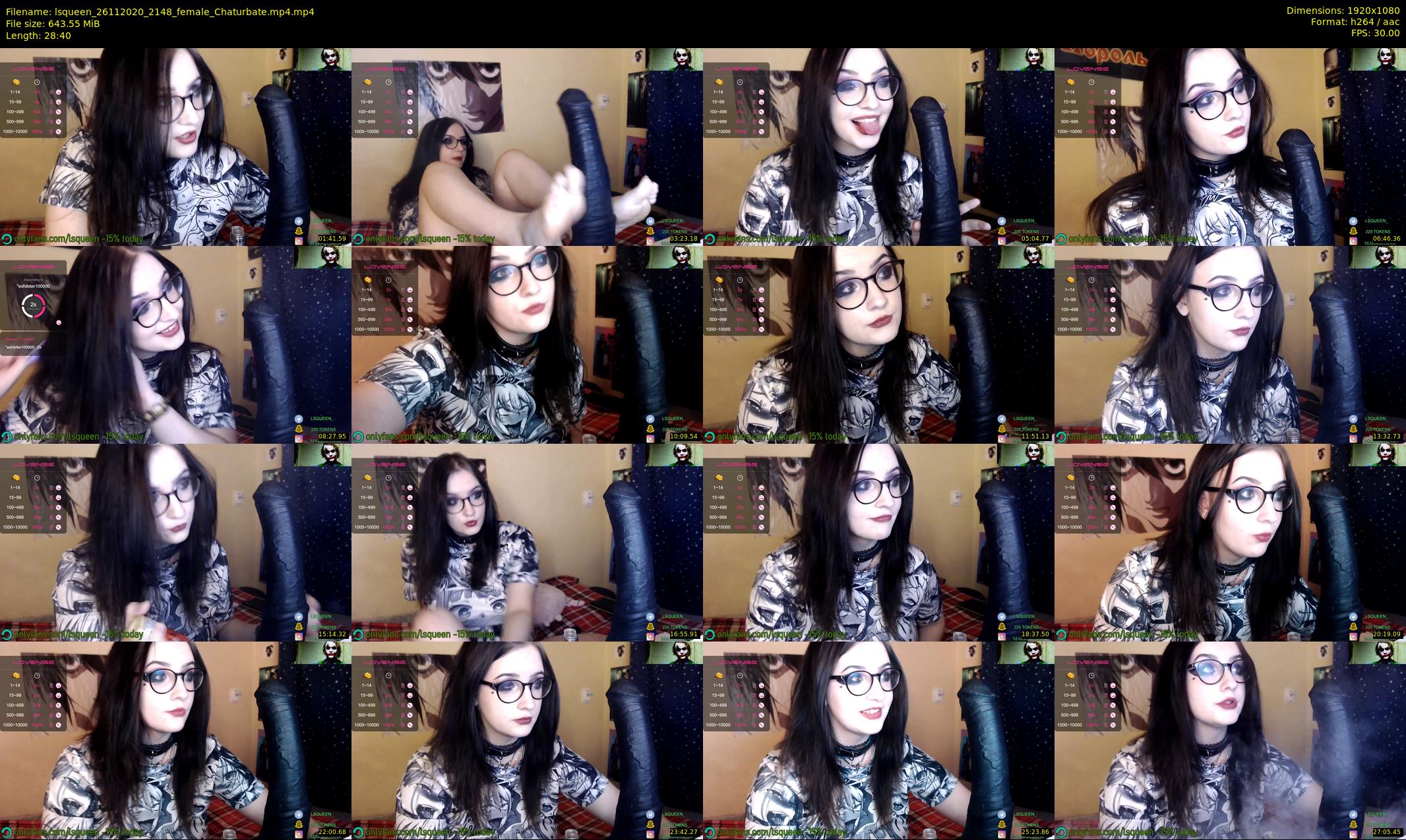 lsqueen — 29 minute Chaturbate female cam show recording, 1080p, Nov 26, 2020