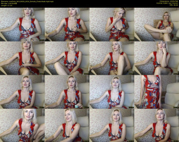 mallinia — 12 minute Chaturbate female cam show recording, 720p, Nov 26, 2020