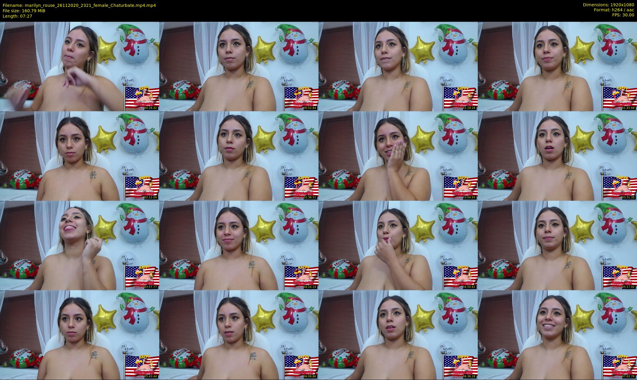 marilyn_rouse — 8 minute Chaturbate female cam show recording, 1080p, Nov 26, 2020