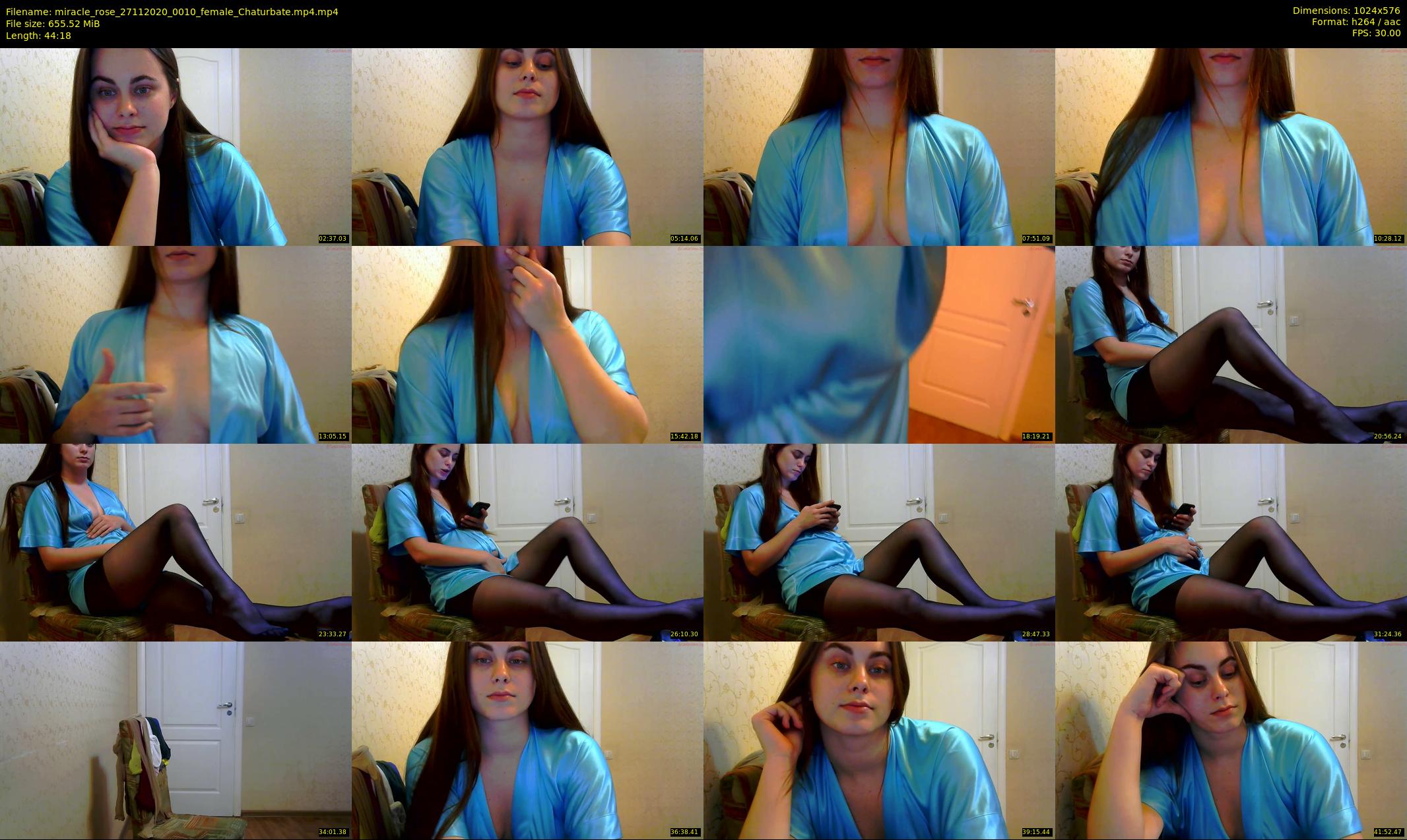 miracle_rose — 45 minute Chaturbate female cam show recording, 480p, Nov 27, 2020