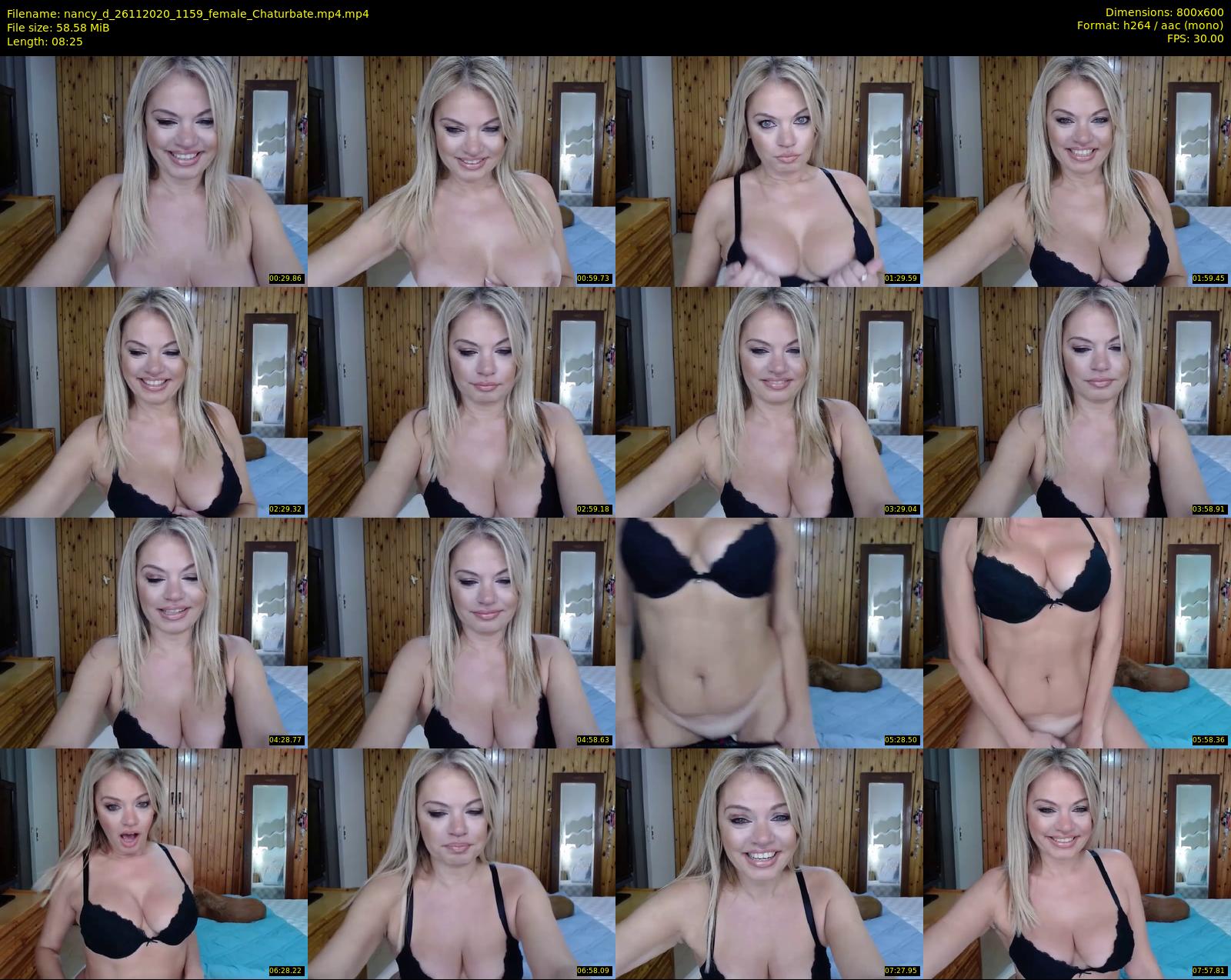 nancy_d — 9 minute Chaturbate female cam show recording, 480p, Nov 26, 2020