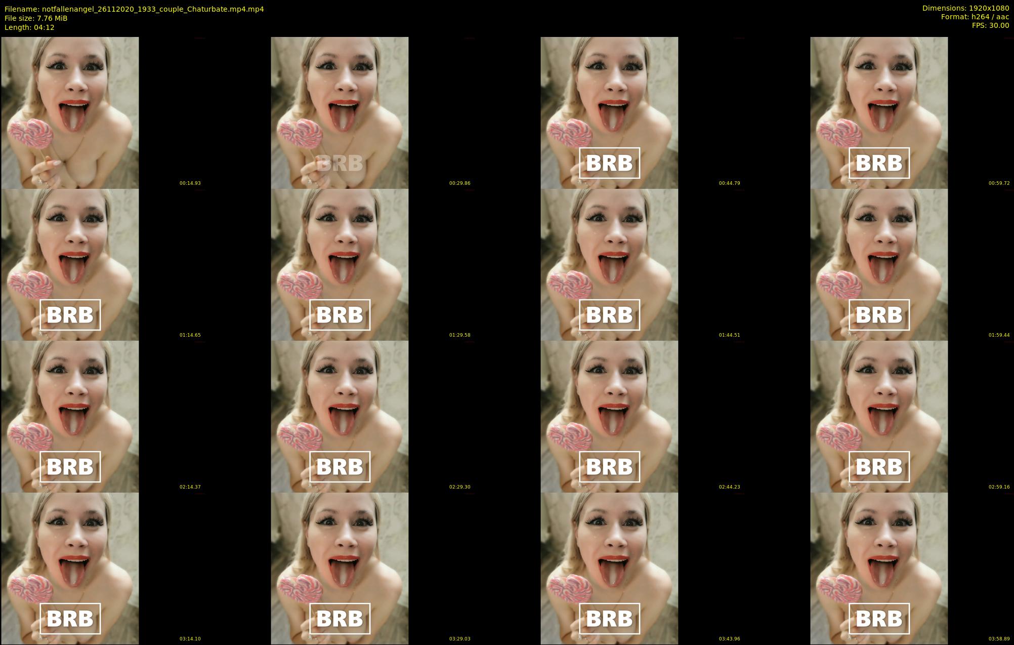 notfallenangel — 5 minute Chaturbate couple cam show recording, 1080p, Nov 26, 2020