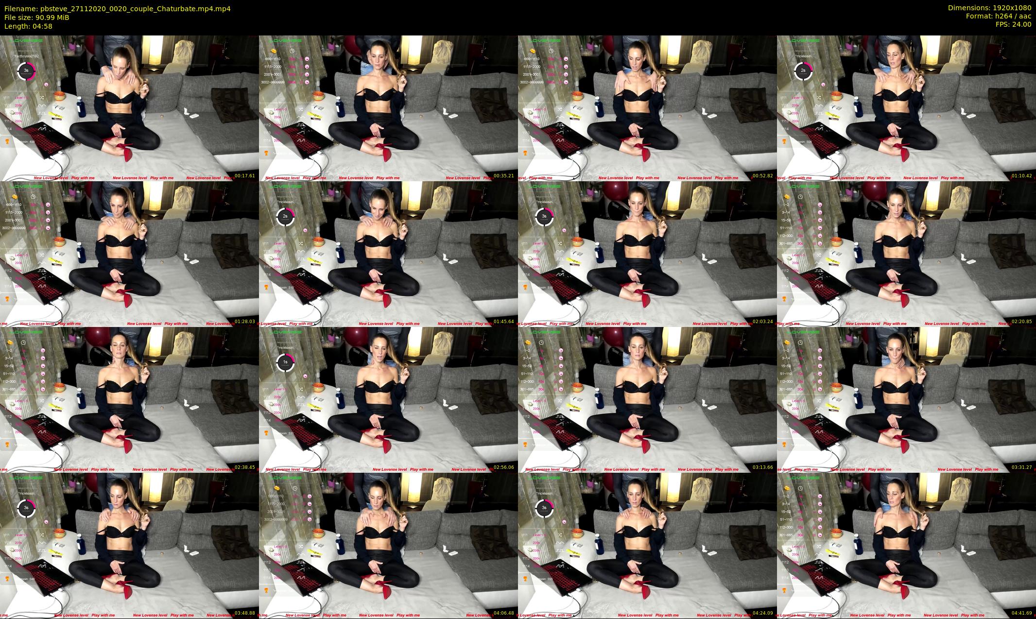 pbsteve — 5 minute Chaturbate couple cam show recording, 1080p, Nov 27, 2020