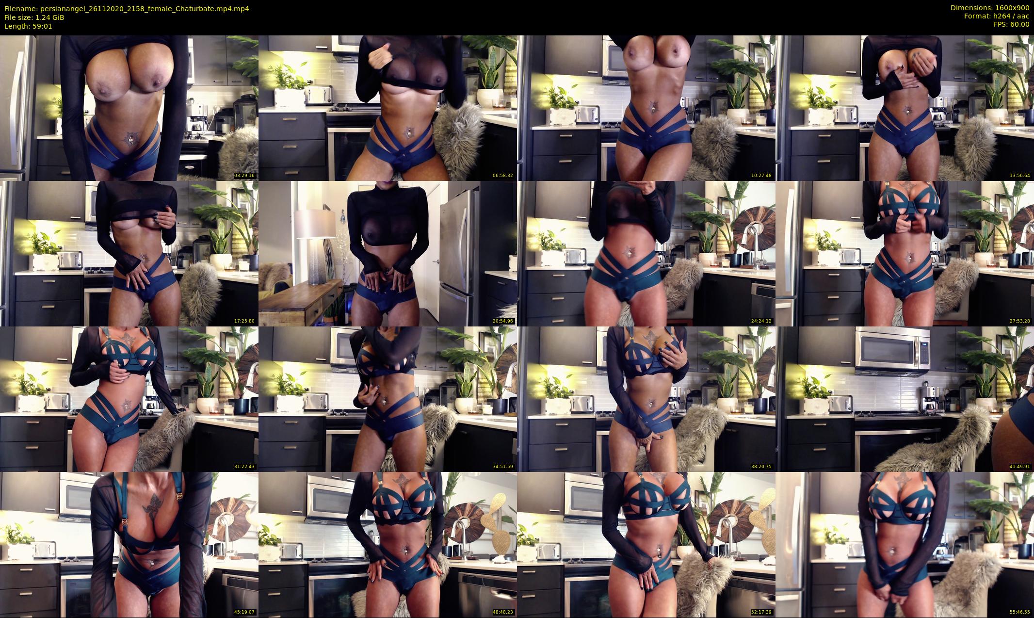 persianangel — 60 minute Chaturbate female cam show recording, 720p, Nov 26, 2020