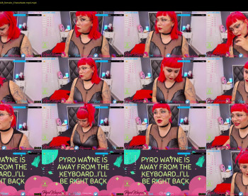 pyrowayne — 59 minute Chaturbate female cam show recording, 720p, Nov 27, 2020