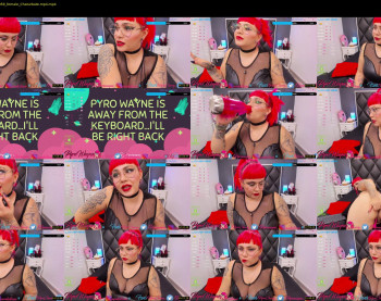 pyrowayne — 59 minute Chaturbate female cam show recording, 720p, Nov 27, 2020