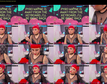 pyrowayne — 59 minute Chaturbate female cam show recording, 720p, Nov 27, 2020