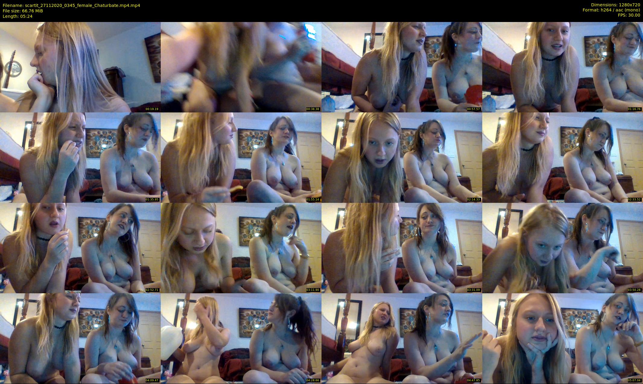 scartit — 6 minute Chaturbate female cam show recording, 720p, Nov 27, 2020