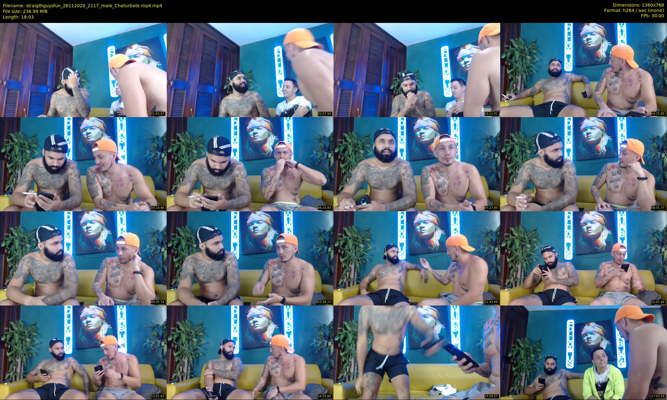 straigthguysfun — 19 minute Chaturbate male cam show recording, 720p, Nov 26, 2020