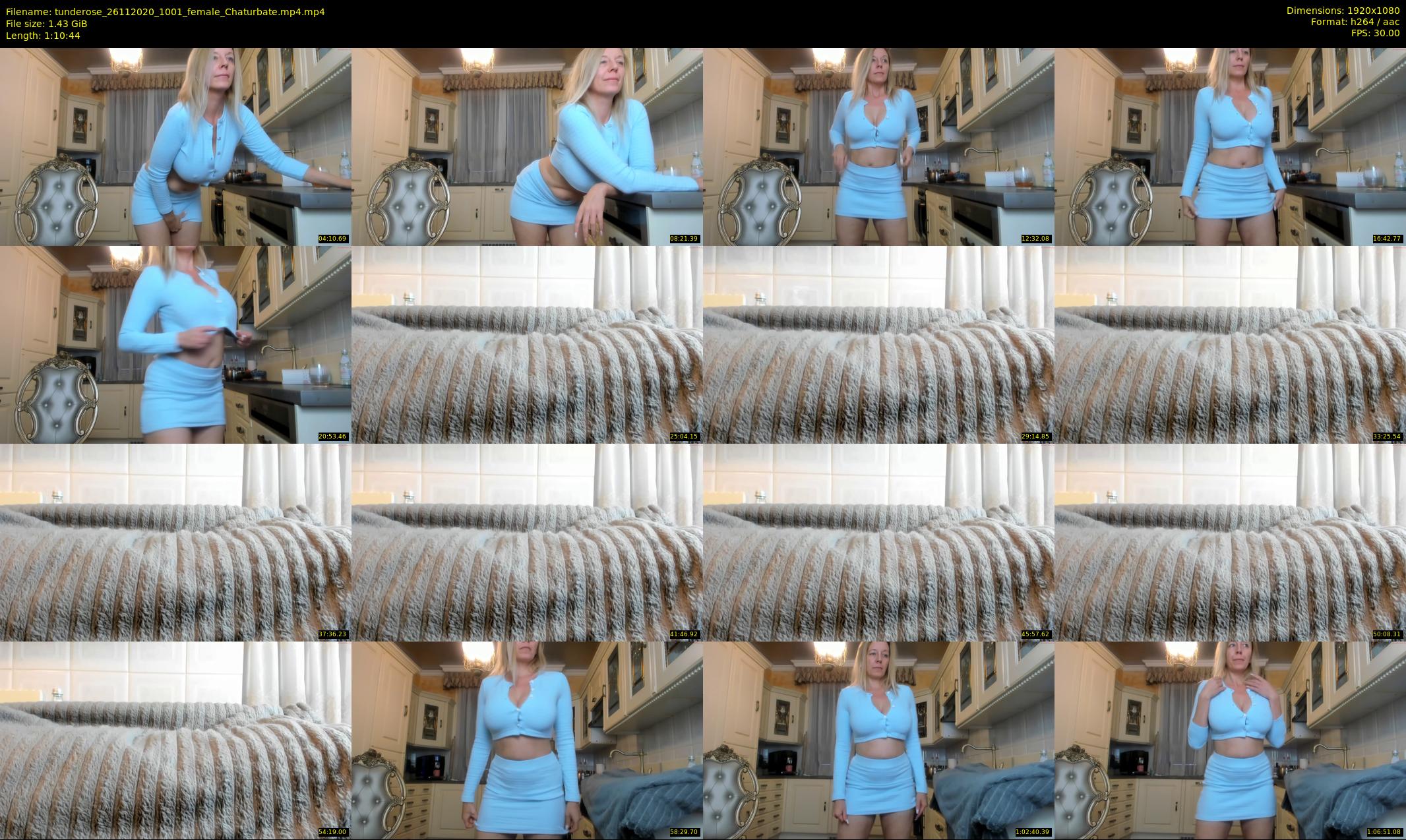 tunderose — 71 minute Chaturbate female cam show recording, 1080p, Nov 26, 2020