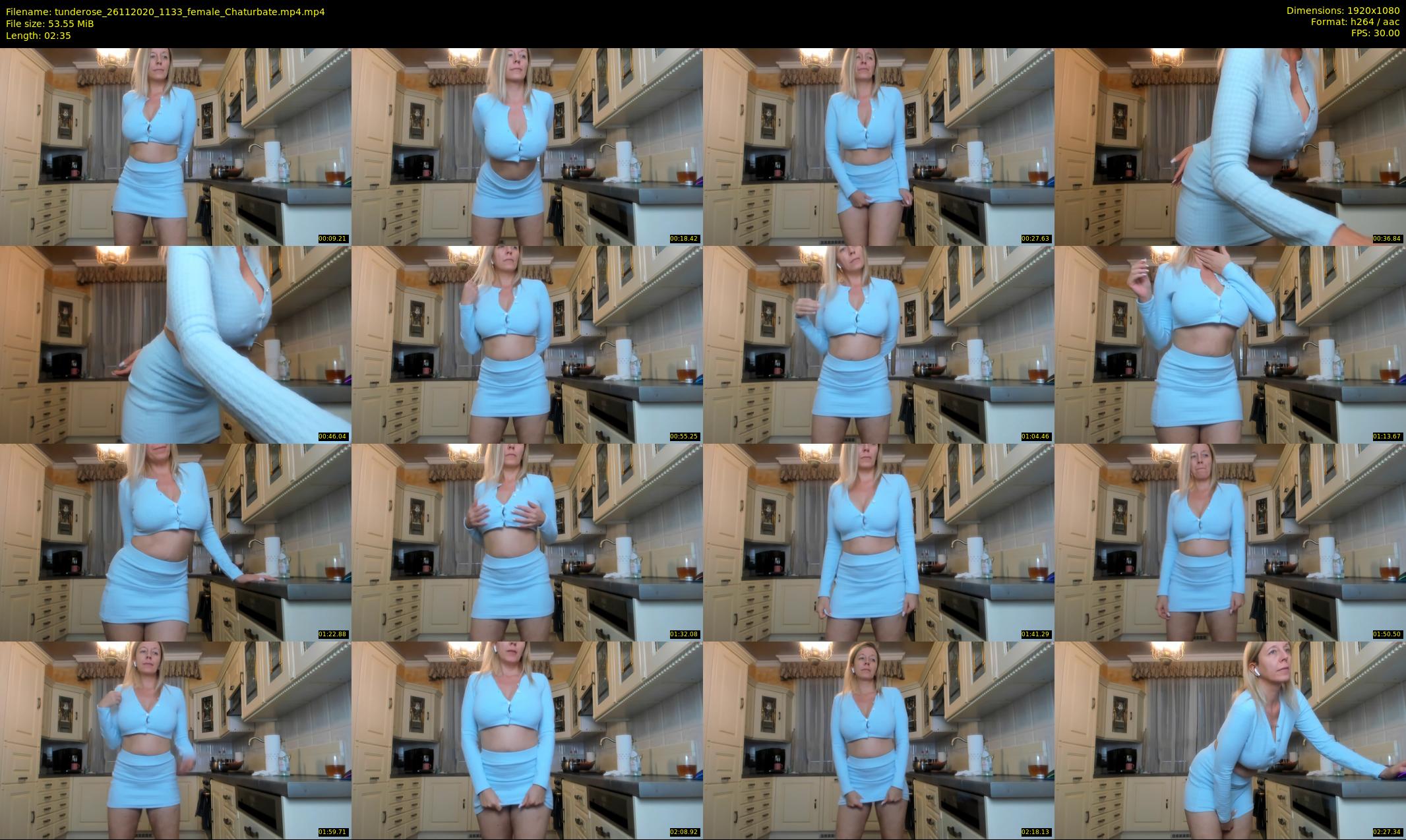 tunderose — 3 minute Chaturbate female cam show recording, 1080p, Nov 26, 2020