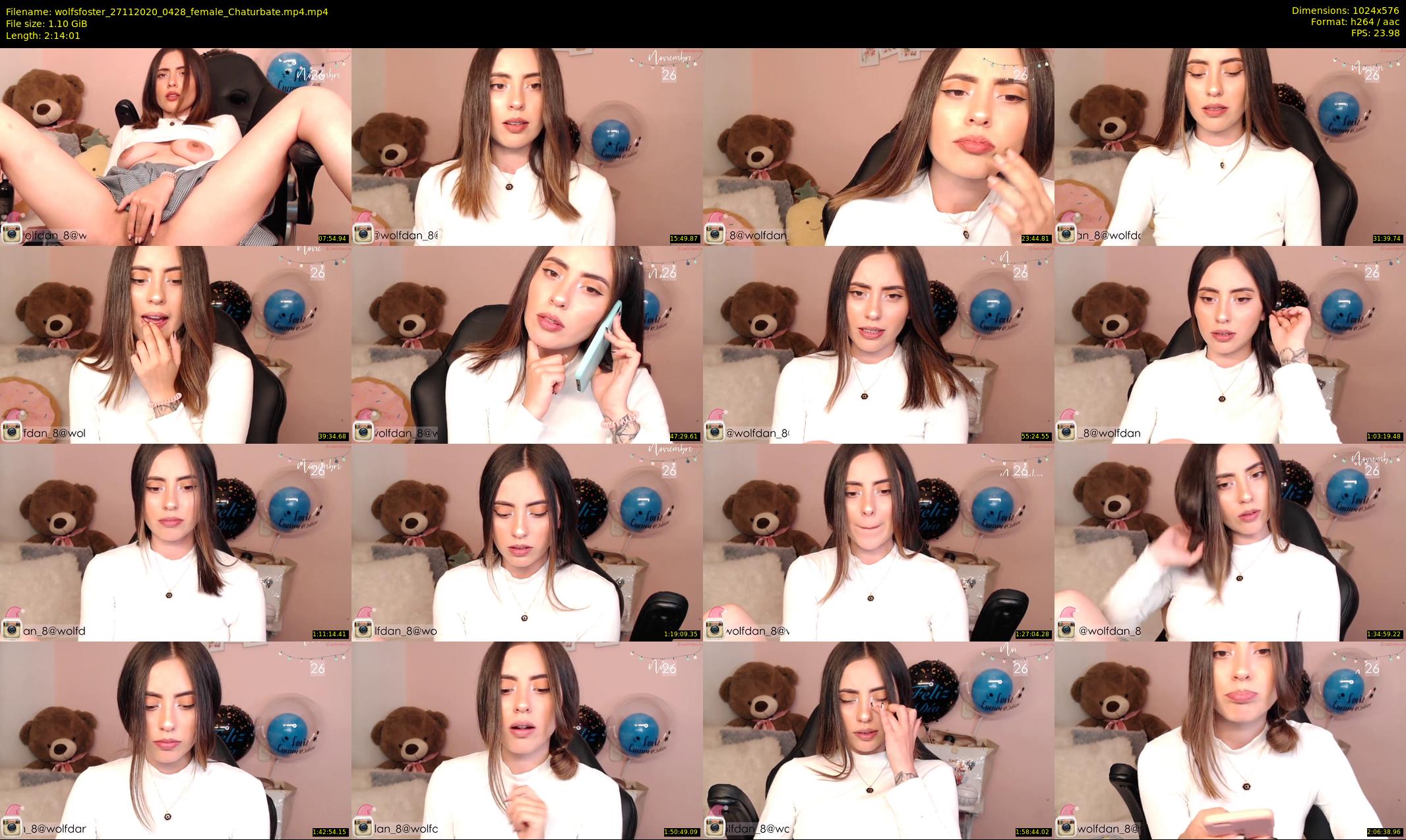 wolfsfoster — 135 minute Chaturbate couple cam show recording, 480p, Nov 27, 2020