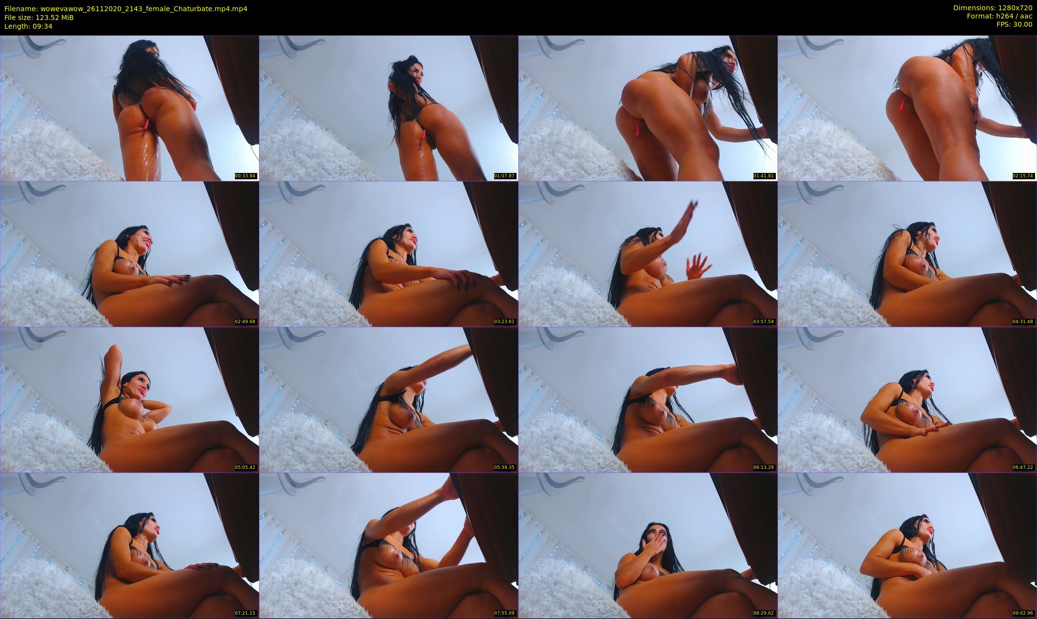 wowevawow — 10 minute Chaturbate female cam show recording, 720p, Nov 26, 2020