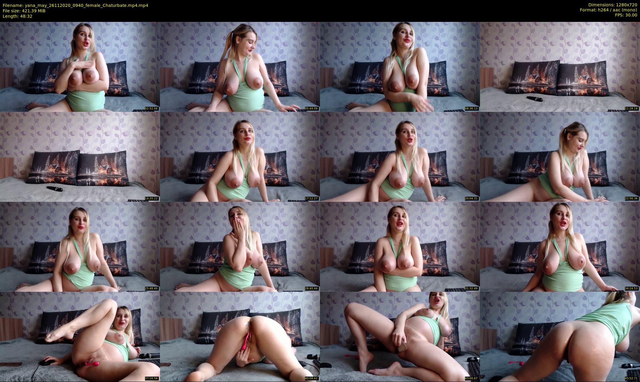 yana_may — 49 minute Chaturbate female cam show recording, 720p, Nov 26, 2020