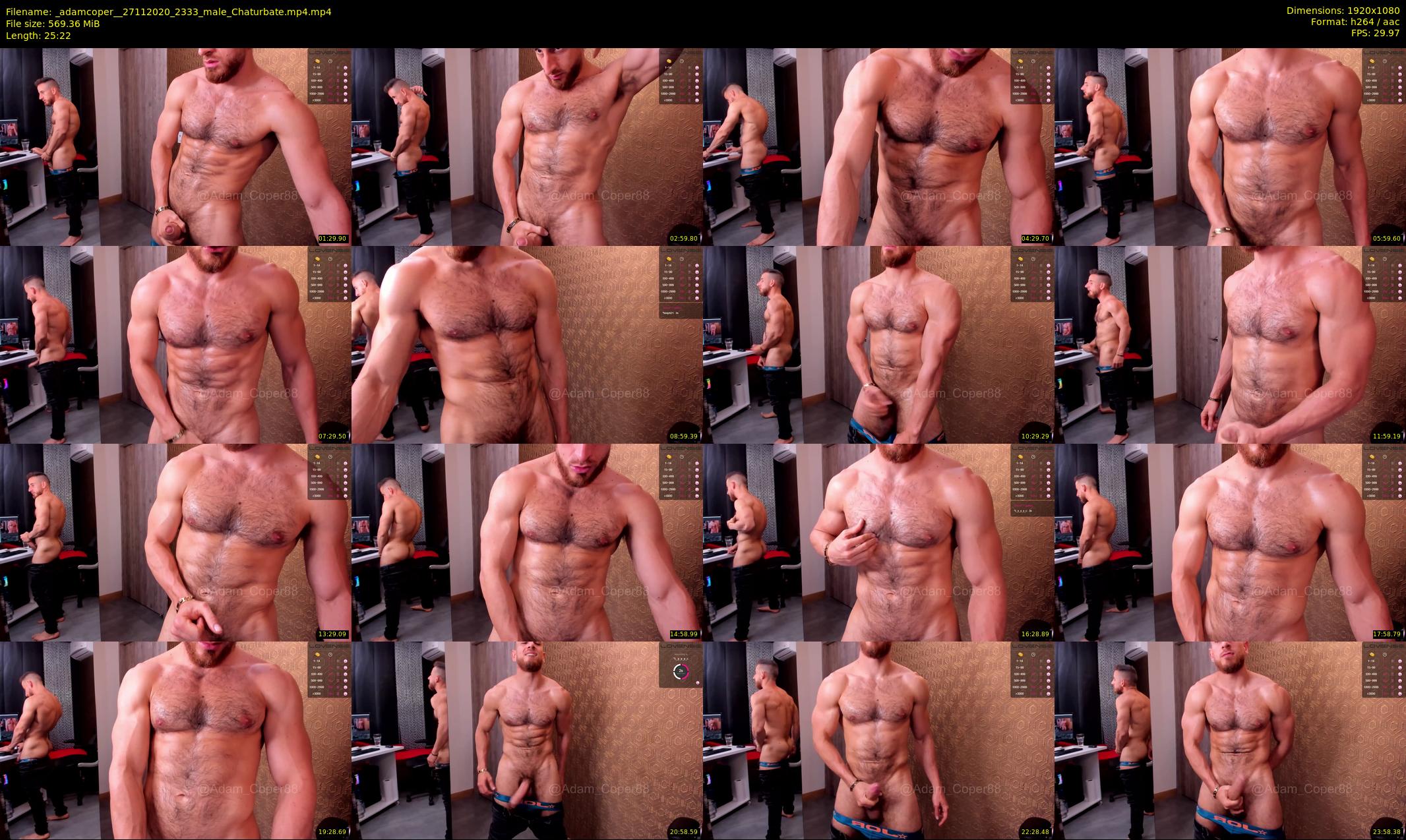 _adamcoper_ — 26 minute Chaturbate male cam show recording, 1080p, Nov 27, 2020