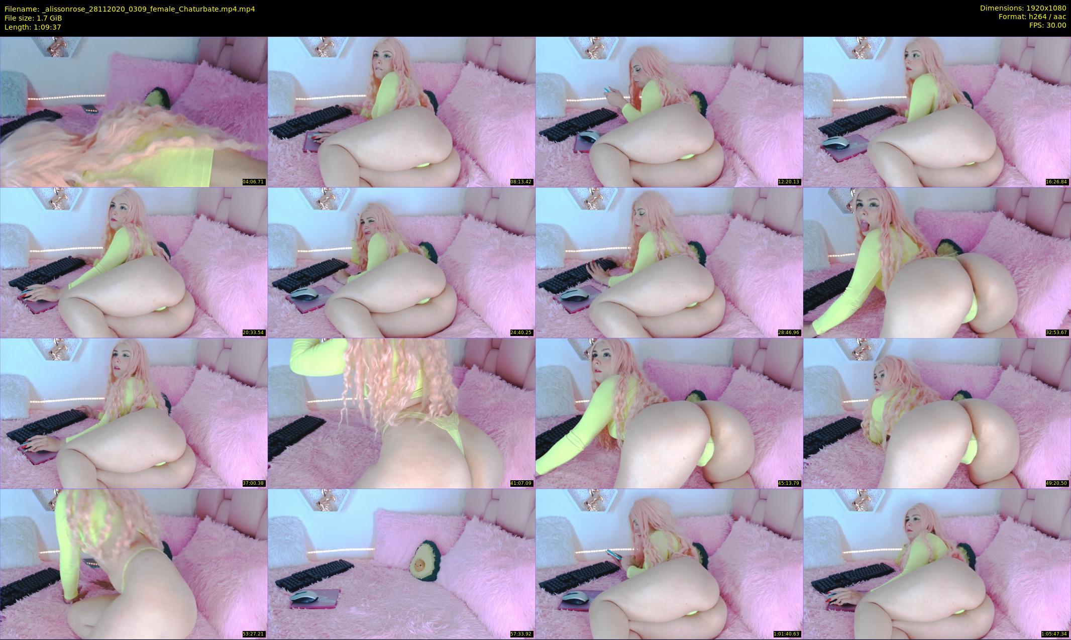 _alissonrose — 70 minute Chaturbate female cam show recording, 1080p, Nov 28, 2020