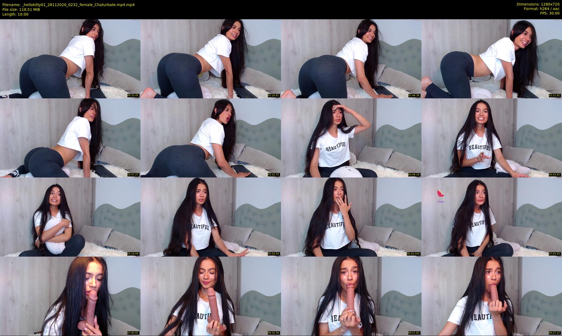 _hellokitty01 — 10 minute Chaturbate female cam show recording, 720p, Nov 28, 2020