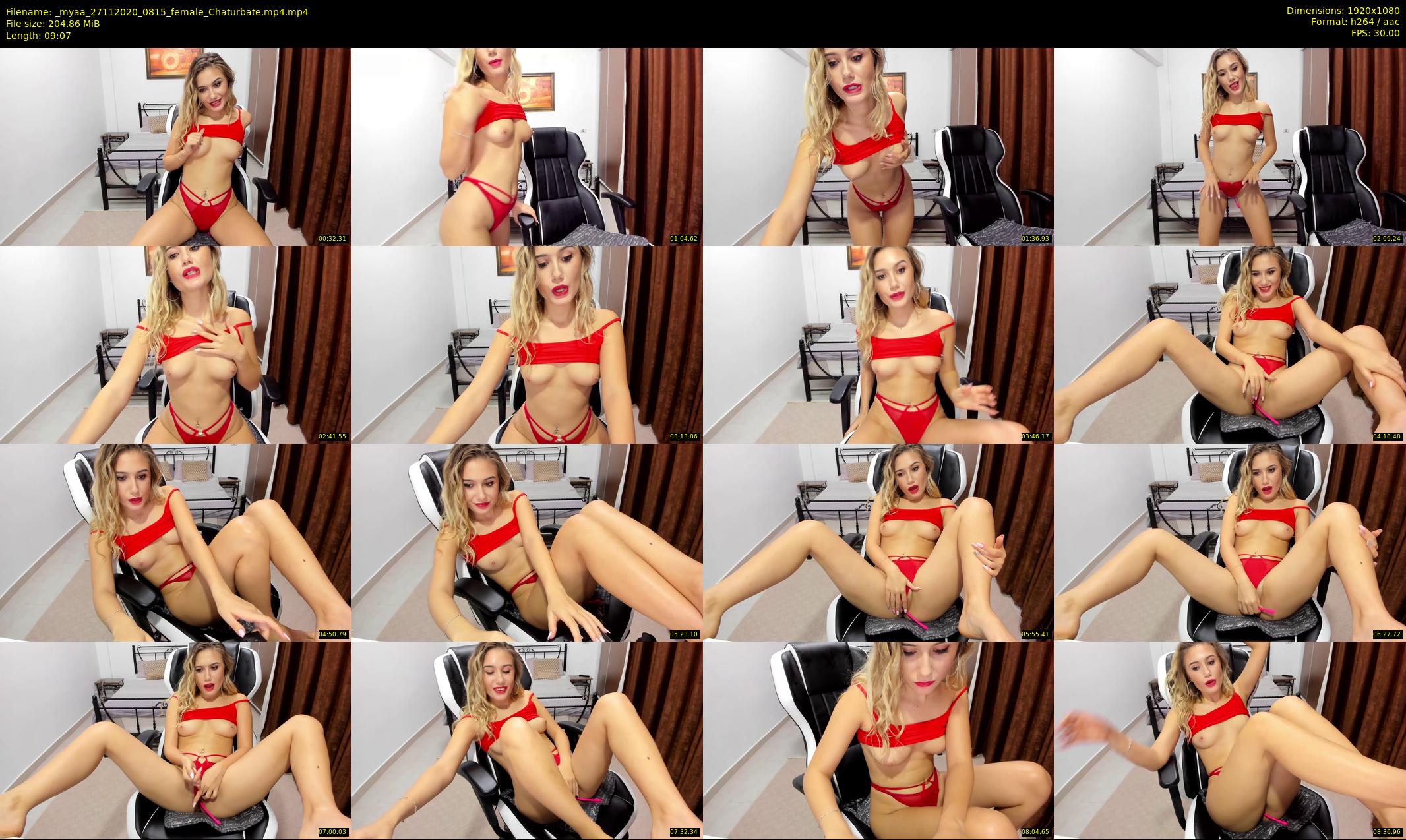 _myaa — 10 minute Chaturbate female cam show recording, 1080p, Nov 27, 2020