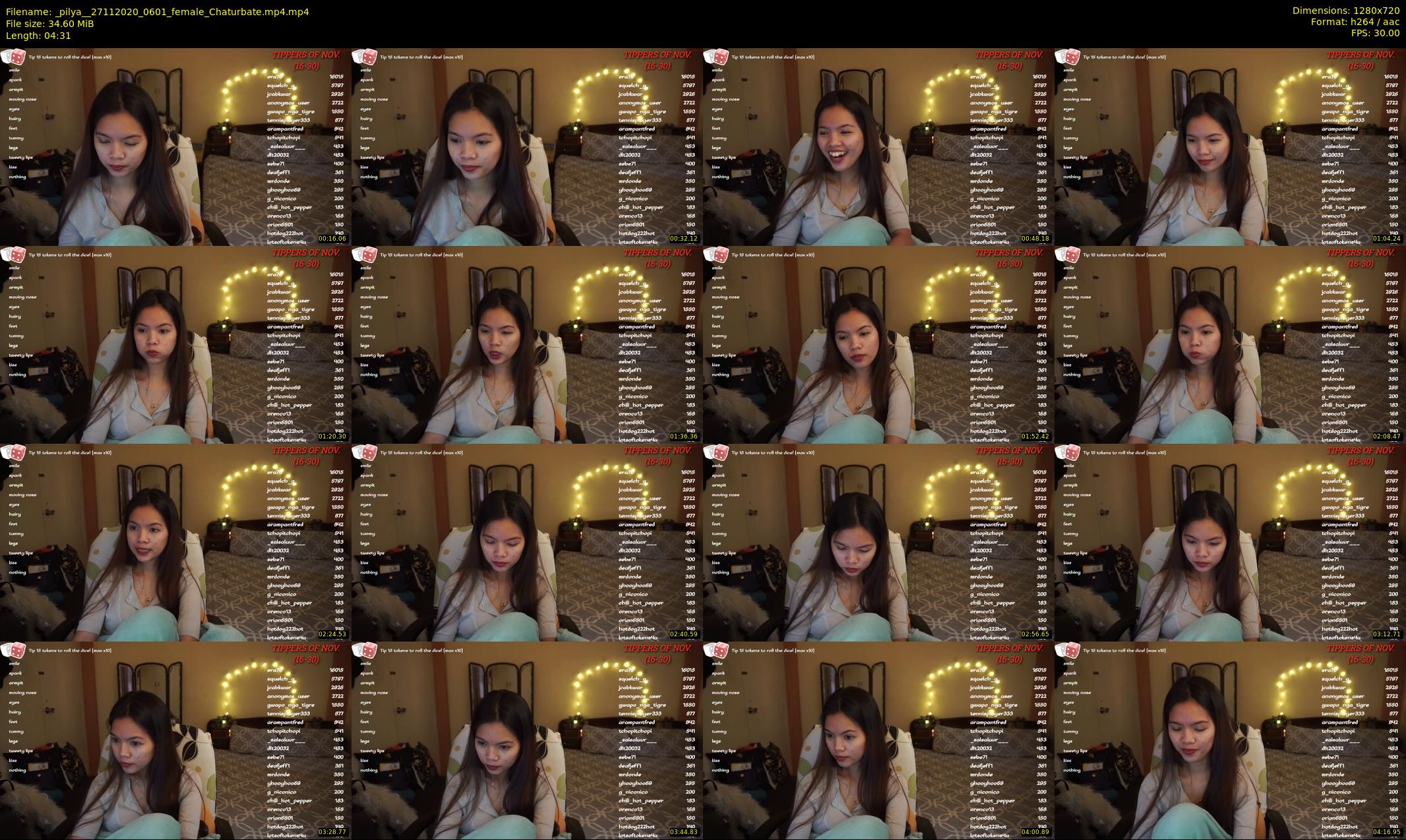 _pilya_ — 5 minute Chaturbate female cam show recording, 720p, Nov 27, 2020