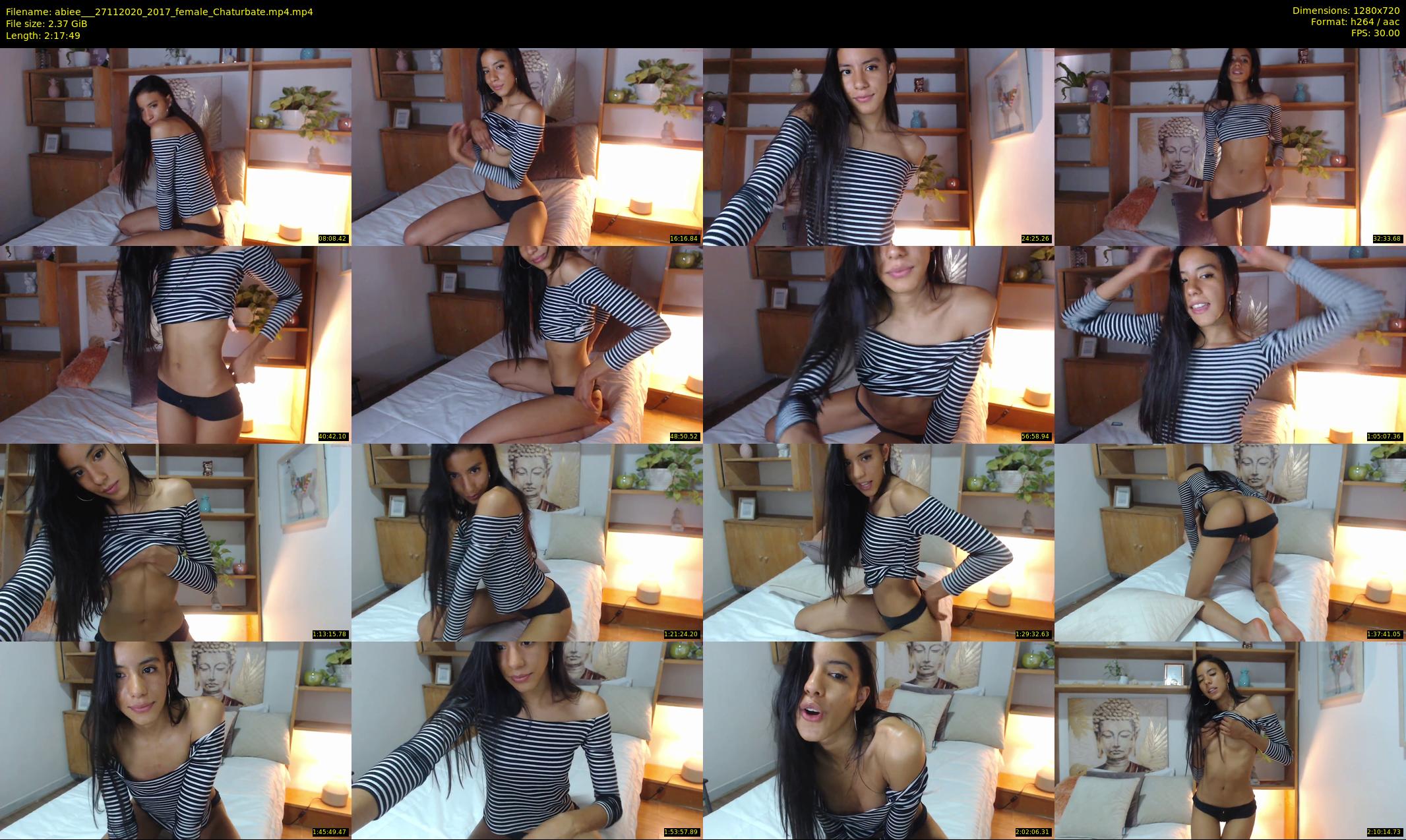 abiee__ — 138 minute Chaturbate female cam show recording, 720p, Nov 27, 2020