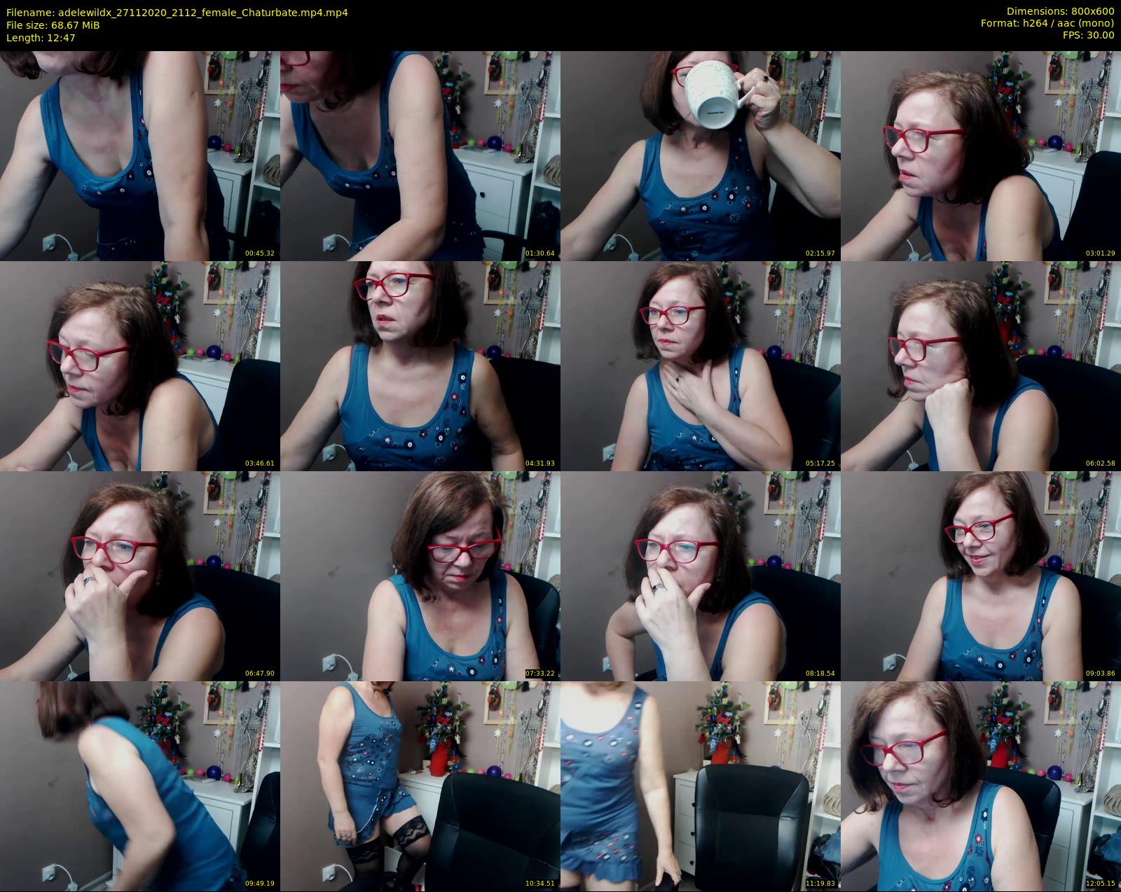 adelewildx — 13 minute Chaturbate female cam show recording, 480p, Nov 27, 2020