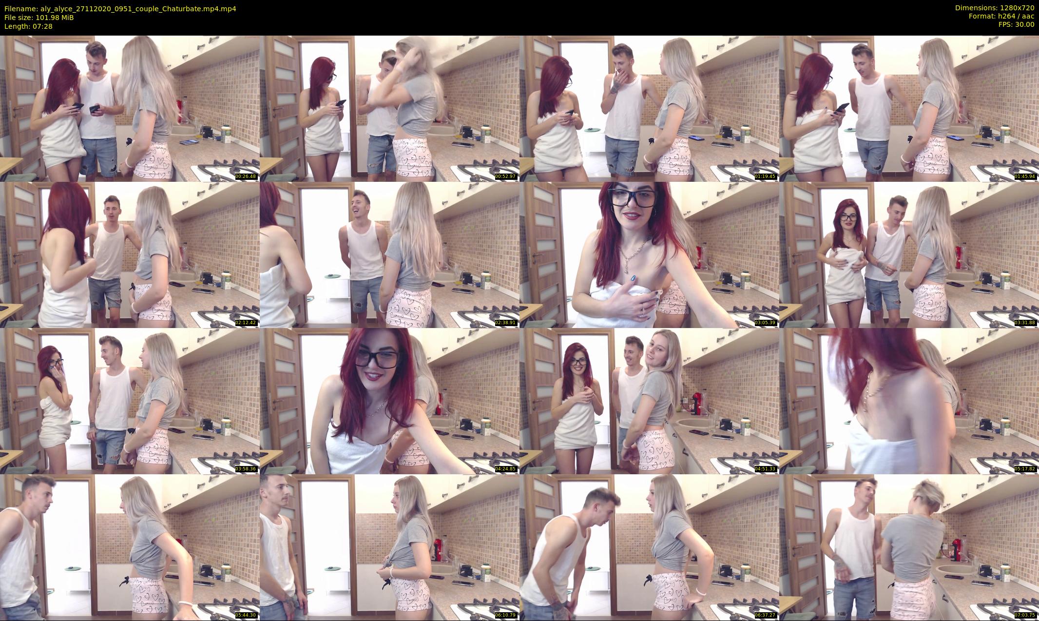 aly_alyce — 8 minute Chaturbate female cam show recording, 720p, Nov 27, 2020