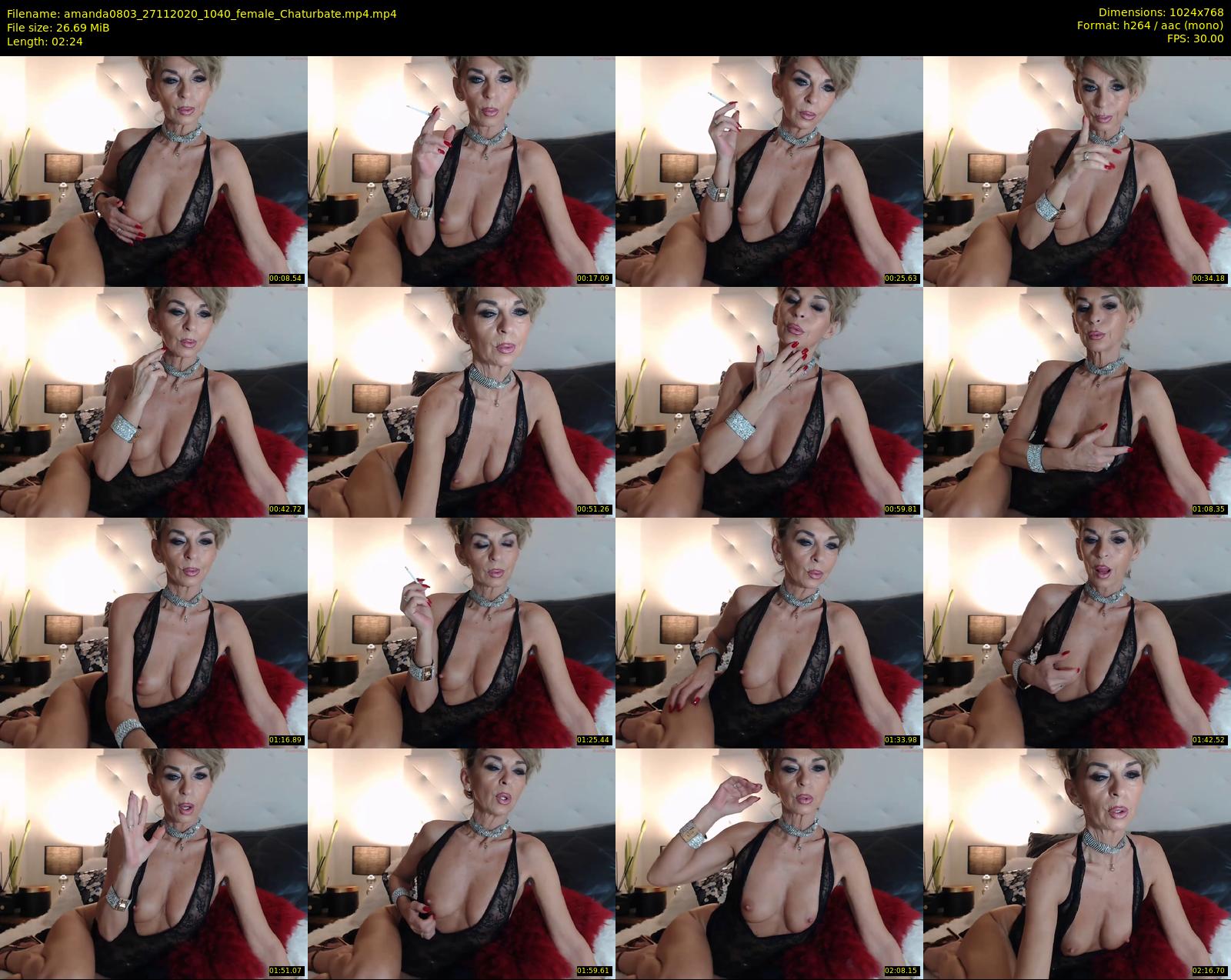 amanda0803 — 3 minute Chaturbate female cam show recording, 720p, Nov 27, 2020