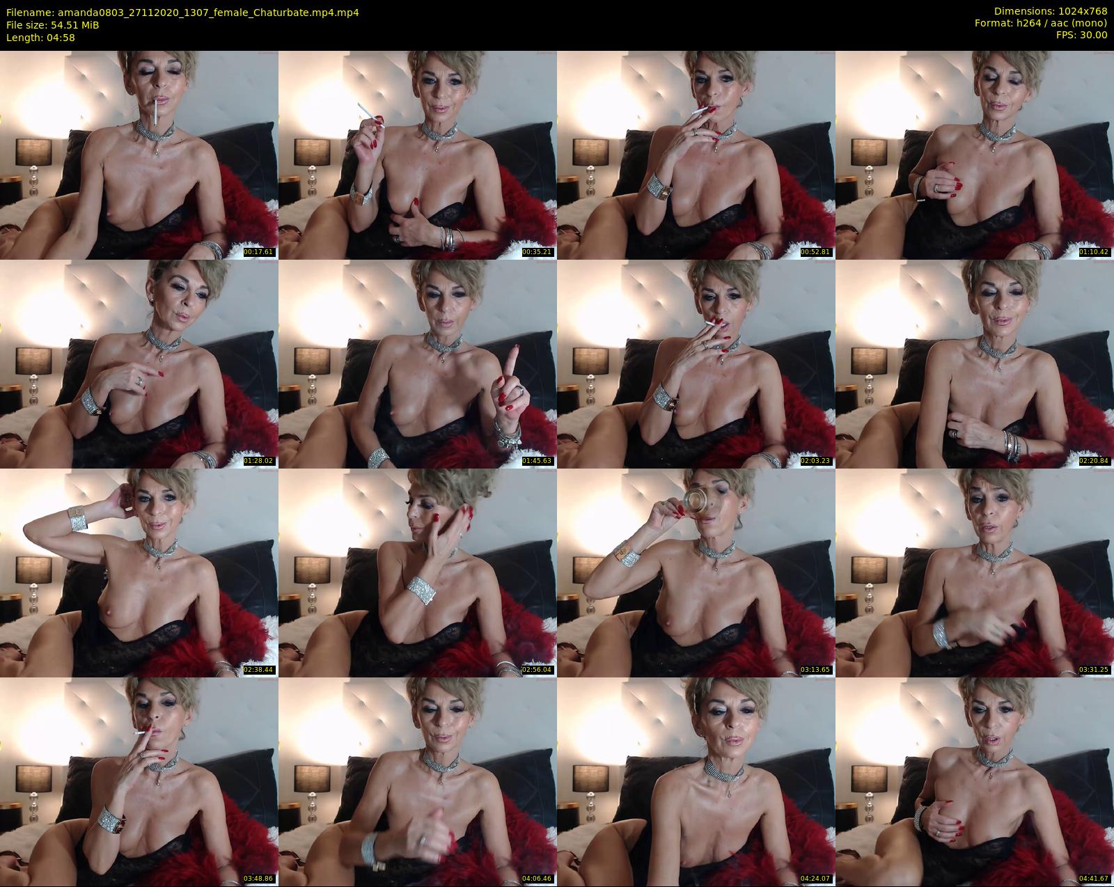 amanda0803 — 5 minute Chaturbate female cam show recording, 720p, Nov 27, 2020