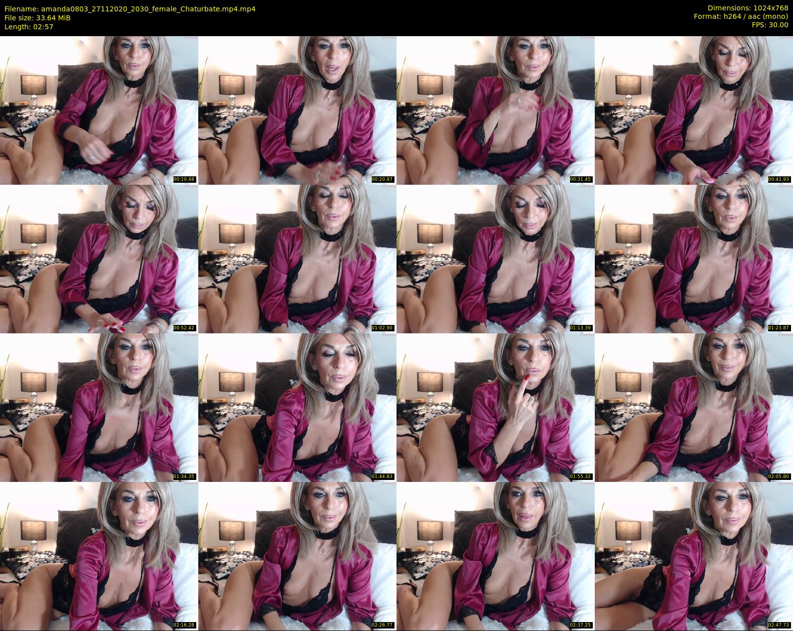 amanda0803 — 3 minute Chaturbate female cam show recording, 720p, Nov 27, 2020