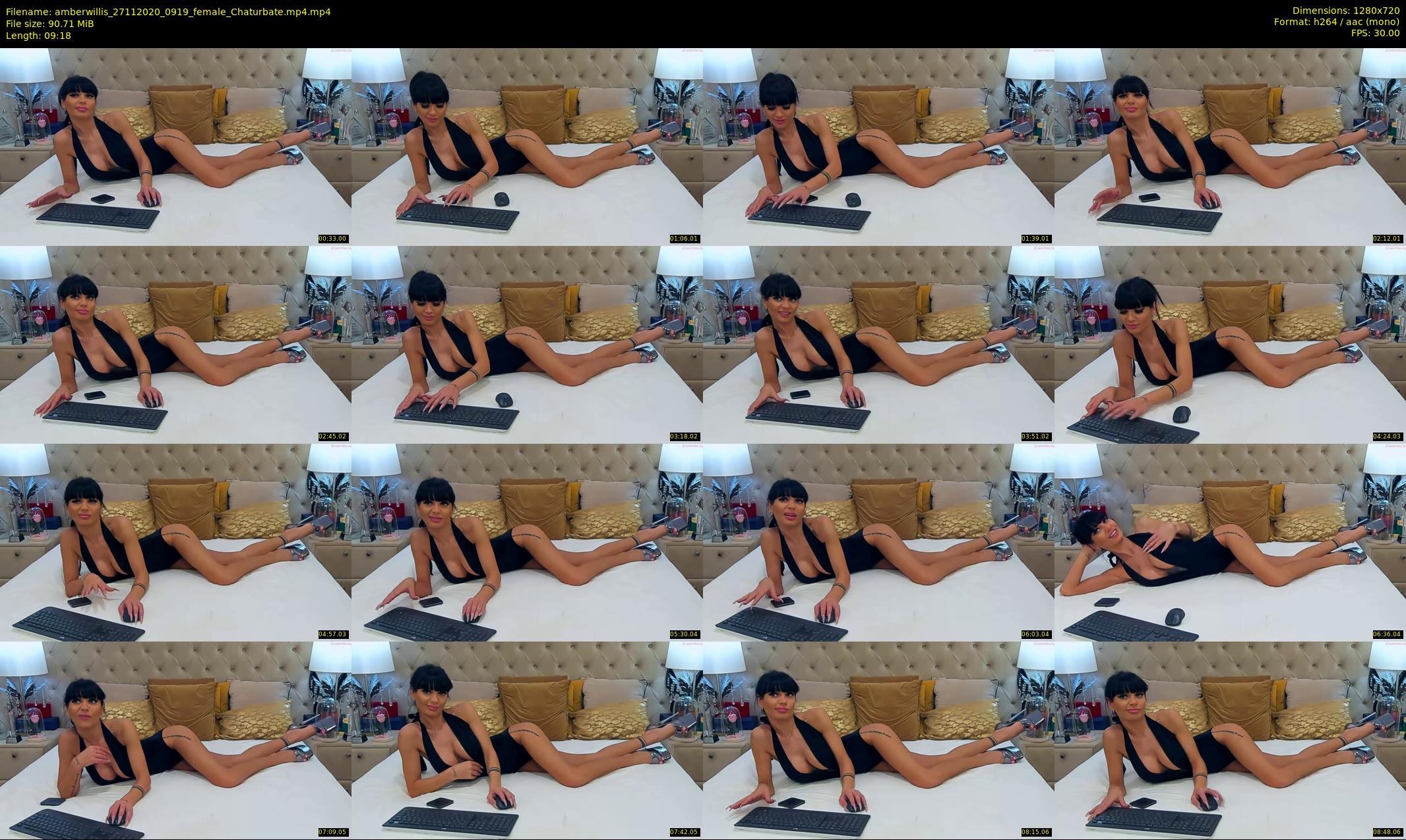 amberwillis — 10 minute Chaturbate female cam show recording, 720p, Nov 27, 2020