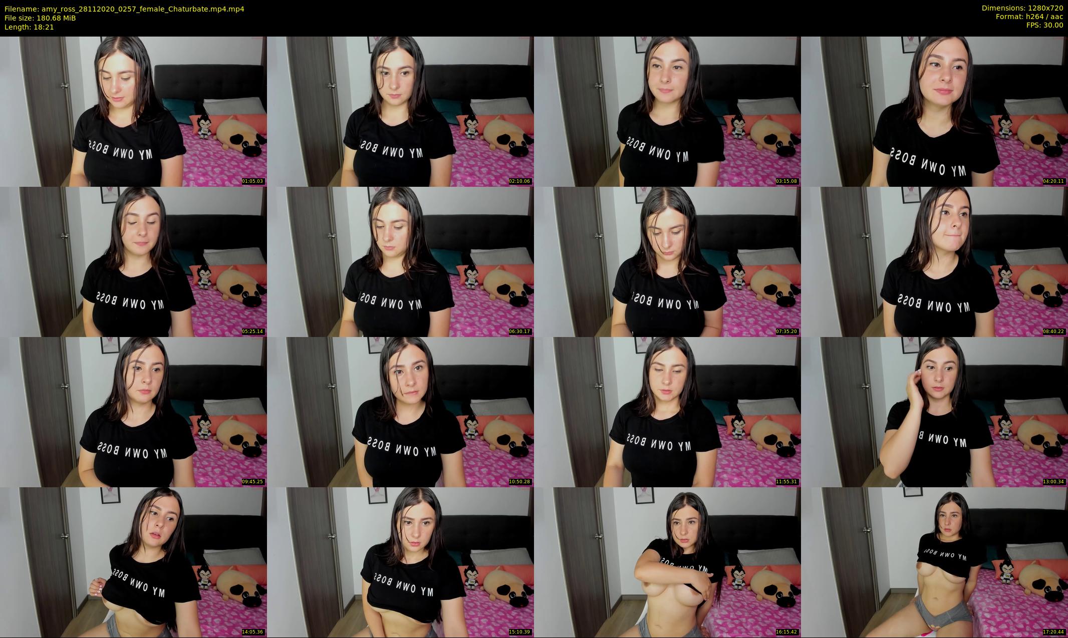 amy_ross — 19 minute Chaturbate female cam show recording, 720p, Nov 28, 2020