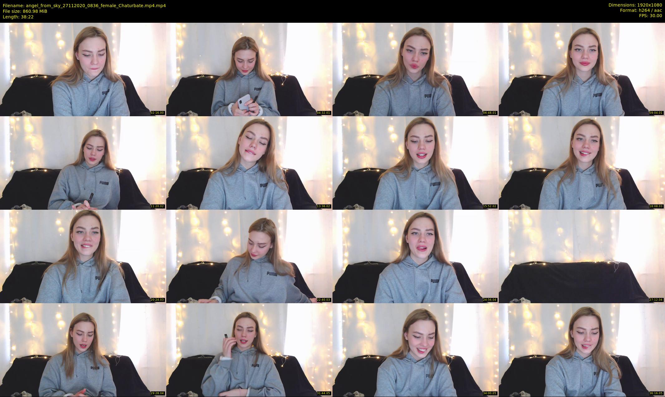 angel_from_sky — 39 minute Chaturbate female cam show recording, 1080p, Nov 27, 2020