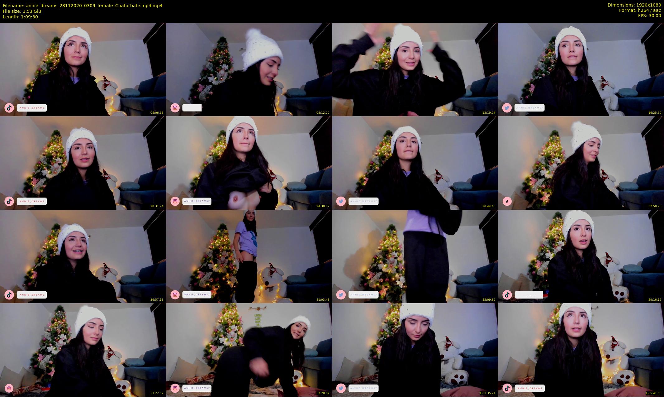 annie_dreams — 70 minute Chaturbate female cam show recording, 1080p, Nov 28, 2020
