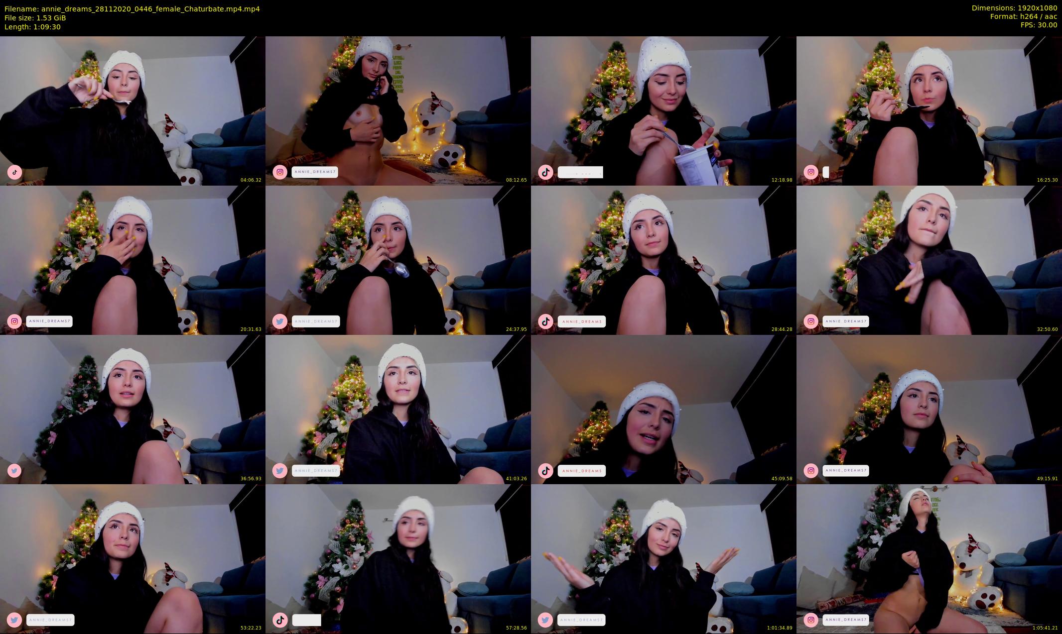 annie_dreams — 70 minute Chaturbate female cam show recording, 1080p, Nov 28, 2020