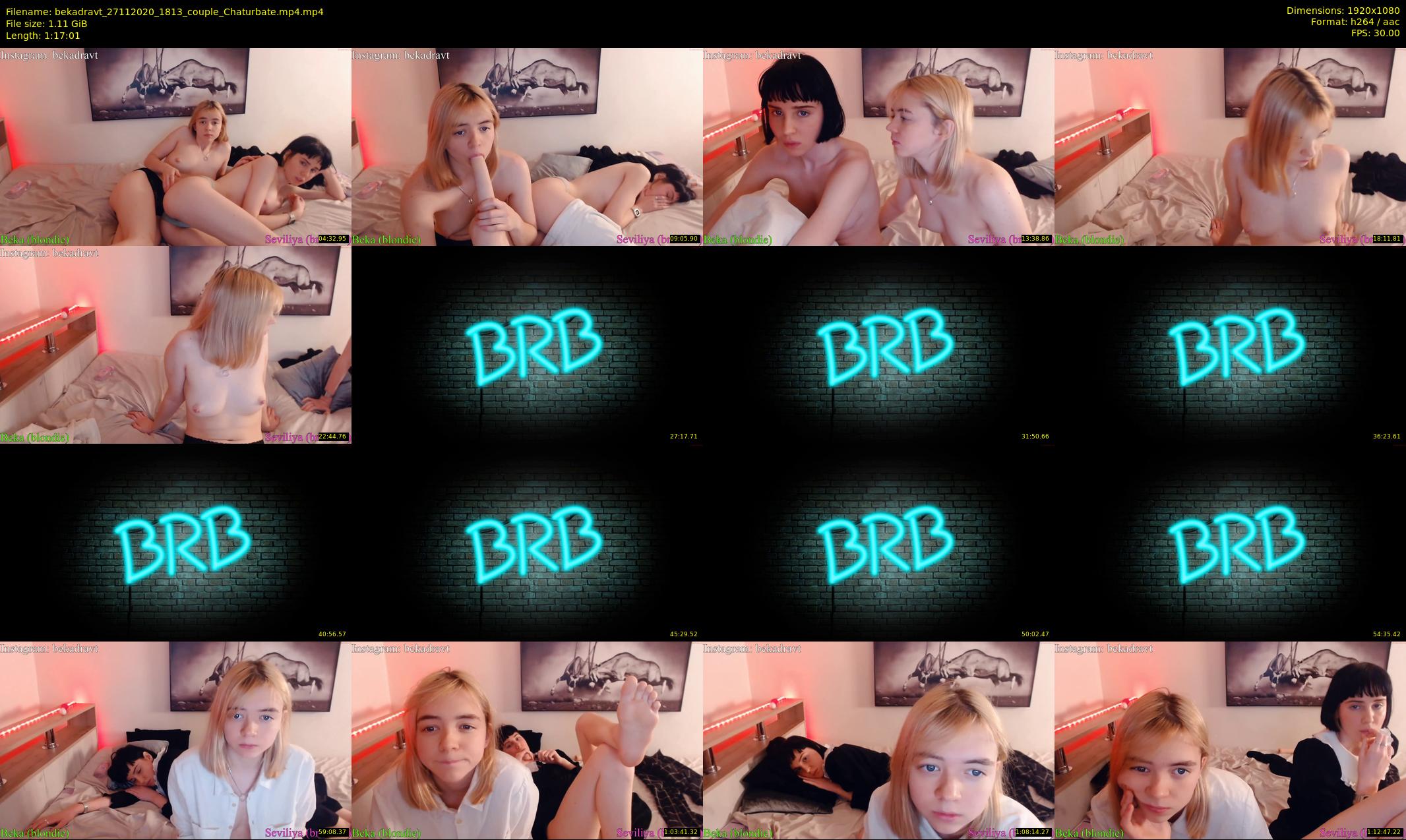 bekadravt — 78 minute Chaturbate couple cam show recording, 1080p, Nov 27, 2020