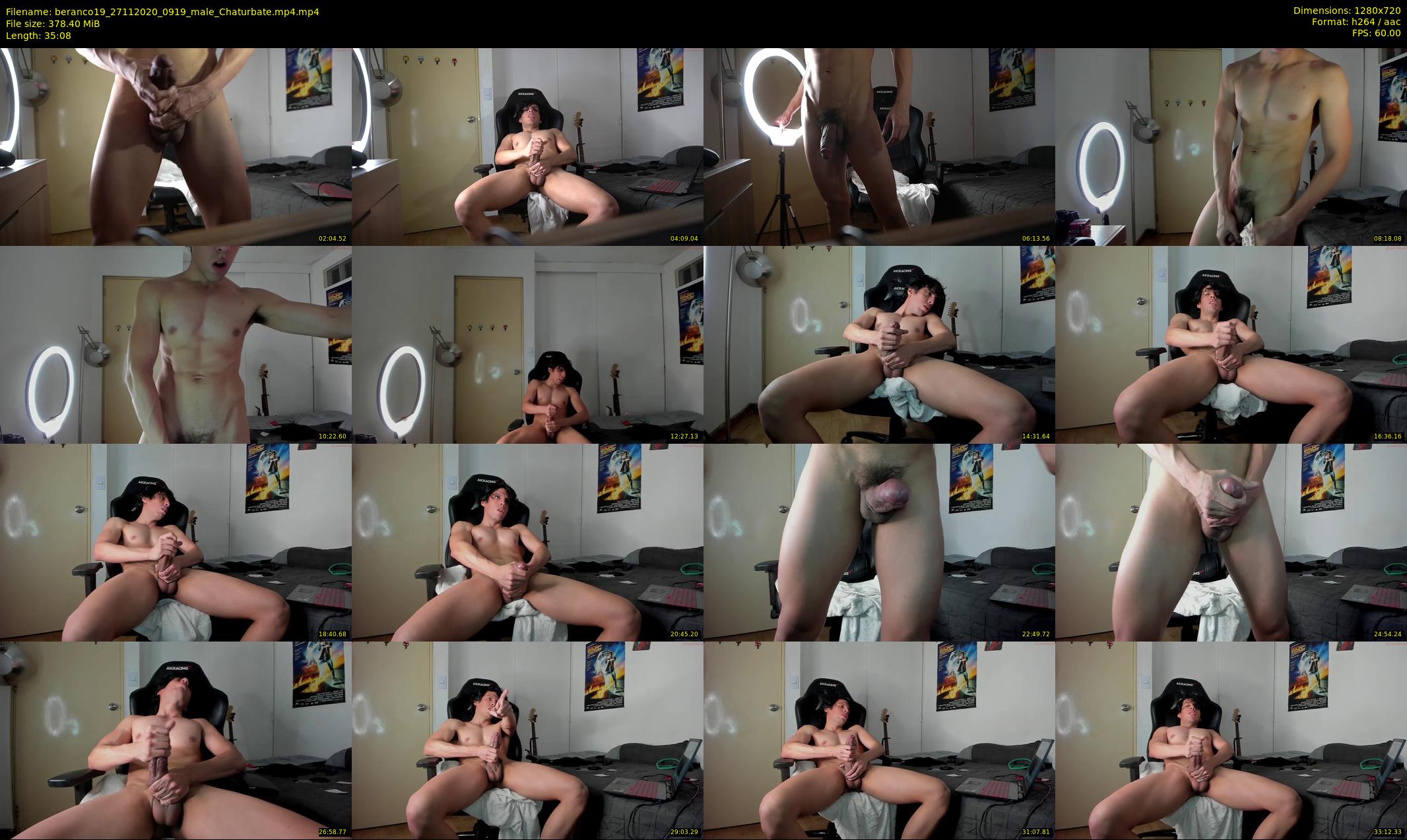 beranco19 — 36 minute Chaturbate male cam show recording, 720p, Nov 27, 2020