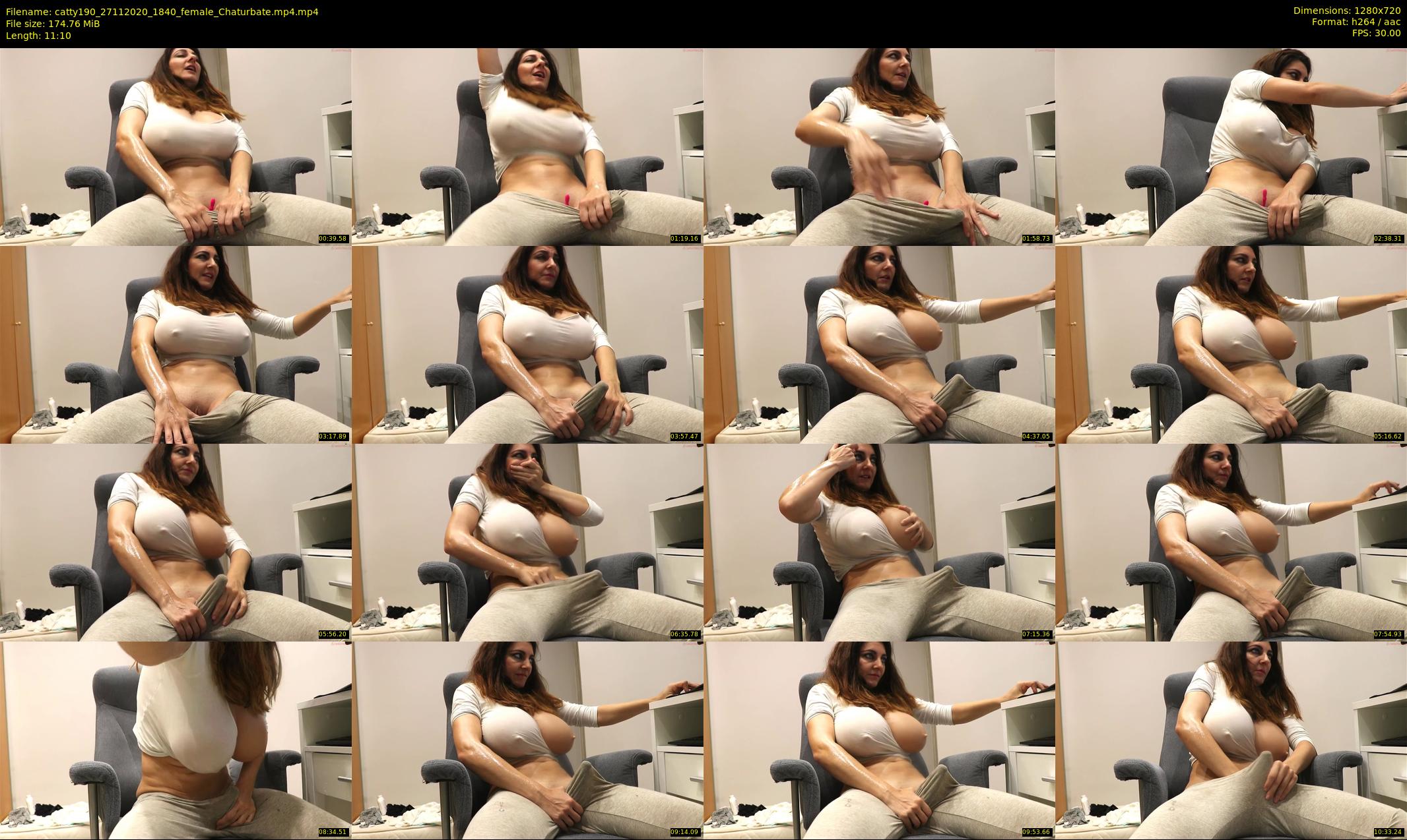 catty190 — 12 minute Chaturbate female cam show recording, 720p, Nov 27, 2020