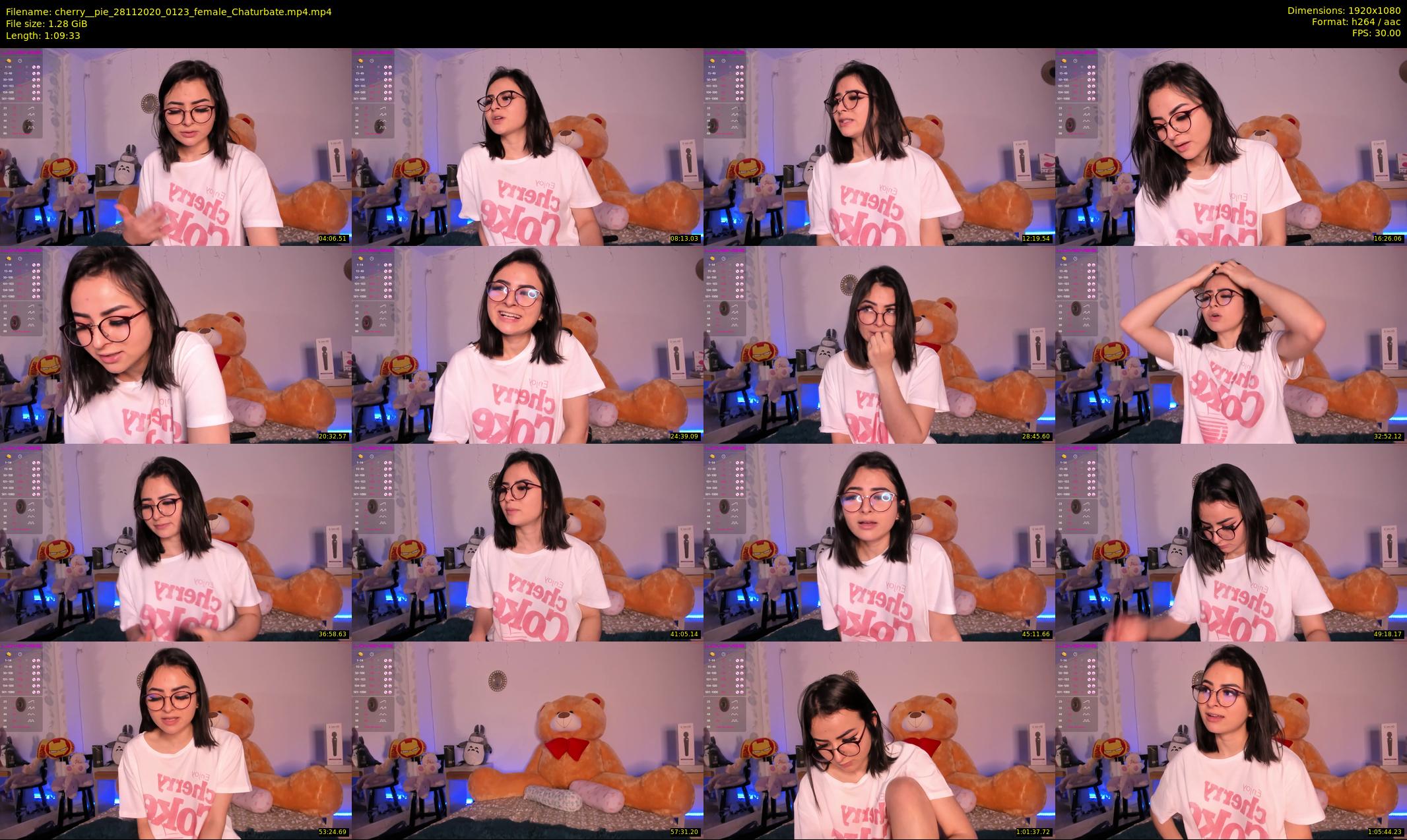 cherry__pie — 70 minute Chaturbate female cam show recording, 1080p, Nov 28, 2020