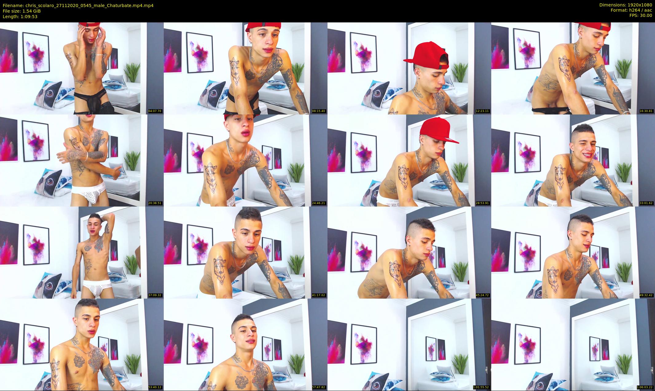 chris_scolaro — 70 minute Chaturbate male cam show recording, 1080p, Nov 27, 2020