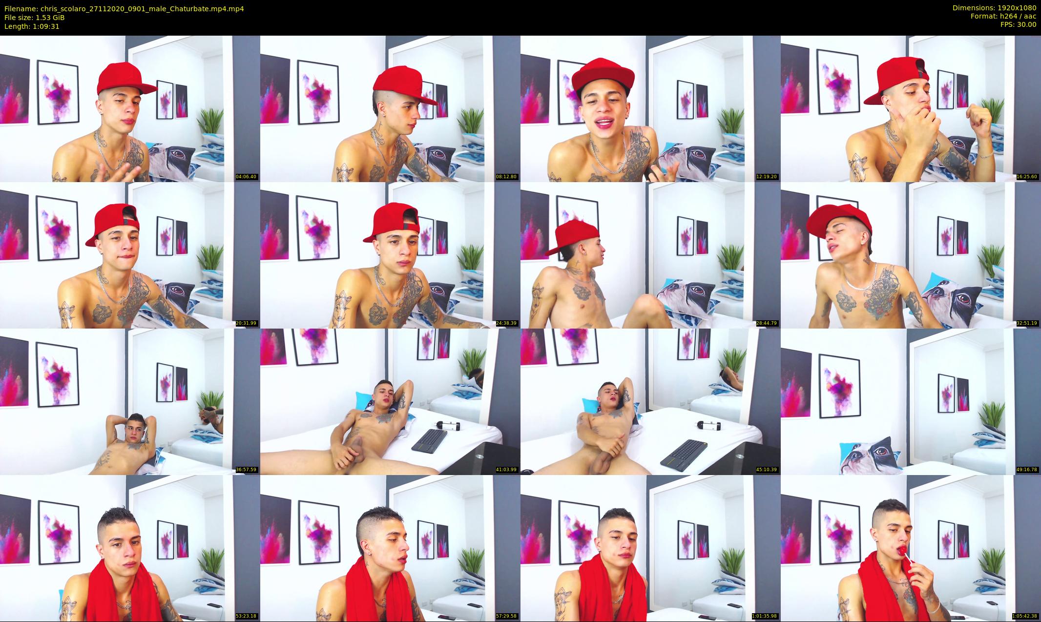 chris_scolaro — 70 minute Chaturbate male cam show recording, 1080p, Nov 27, 2020