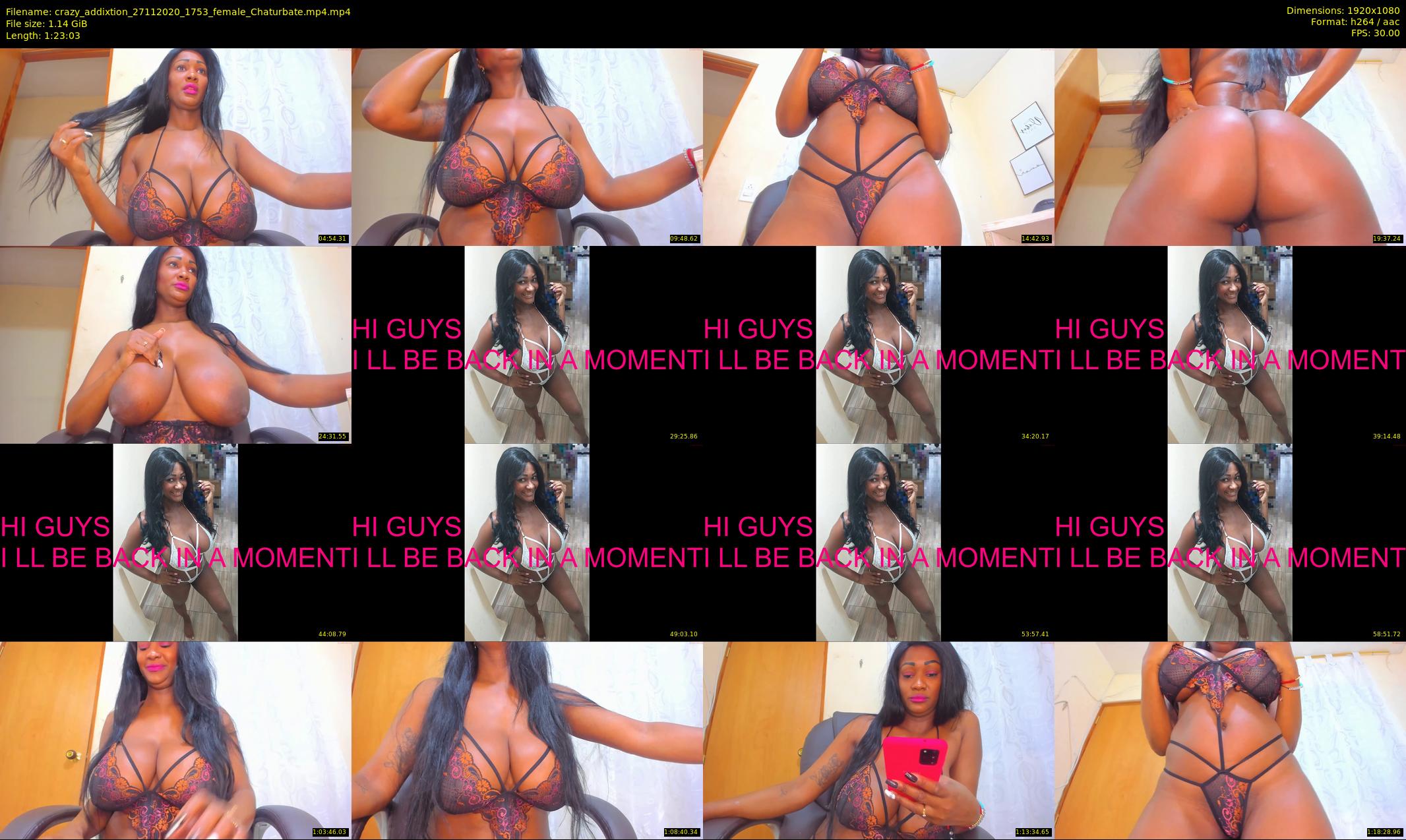 crazy_addixtion — 84 minute Chaturbate female cam show recording, 1080p, Nov 27, 2020