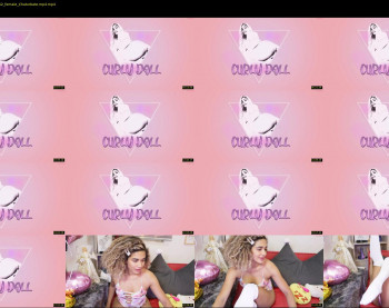 curlydoll1 — 36 minute Chaturbate female cam show recording, 720p, Nov 28, 2020