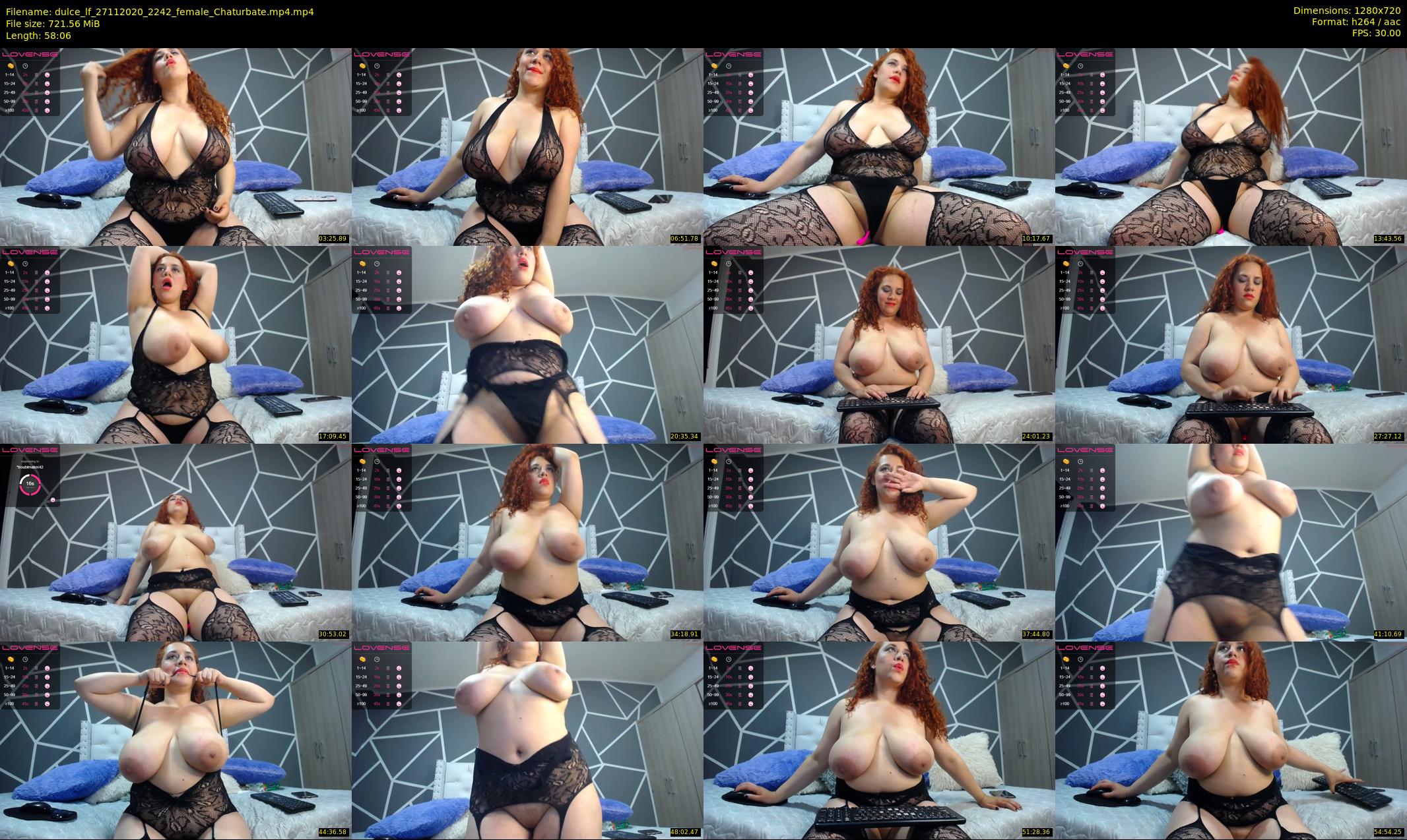 dulce_lf — 59 minute Chaturbate female cam show recording, 720p, Nov 27, 2020